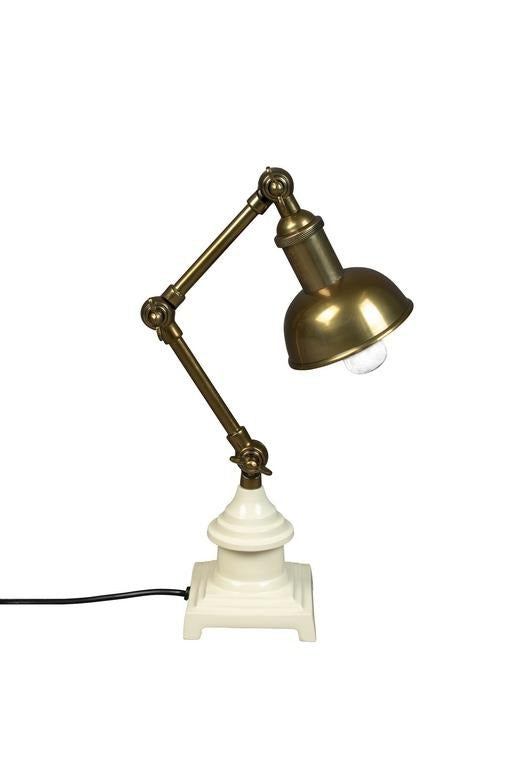 VERONA desk lamp brass, Dutchbone, Eye on Design