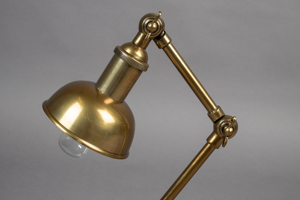 VERONA desk lamp brass, Dutchbone, Eye on Design