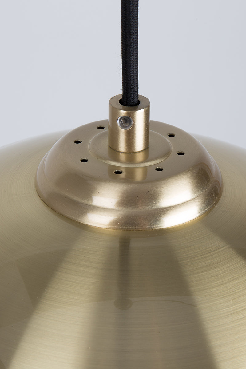 BIG GLOW pendant lamp brass, Zuiver, Eye on Design