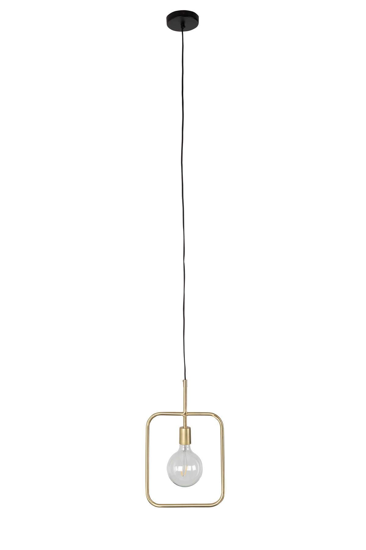CUBO pendant lamp, gold, Dutchbone, Eye on Design