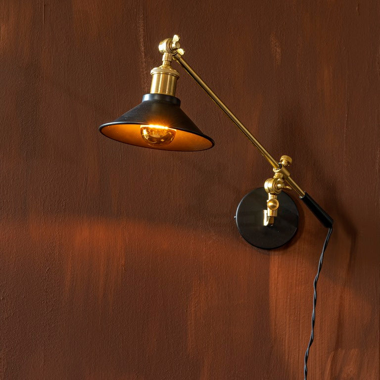 PENELOPE wall lamp black