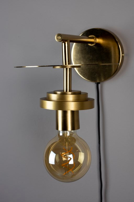 ADEN wall lamp brass, Dutchbone, Eye on Design