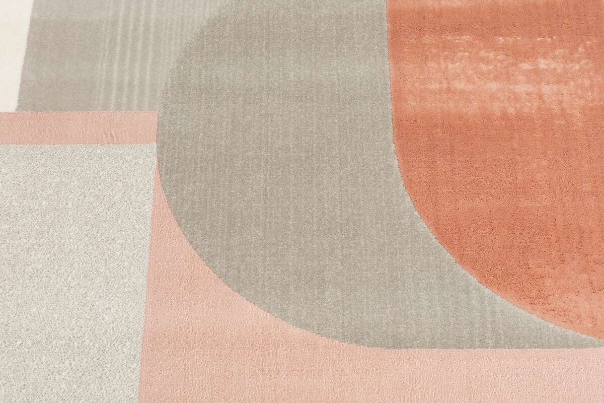 HILTON pink rectangular carpet - 200 x 290 cm, Zuiver, Eye on Design