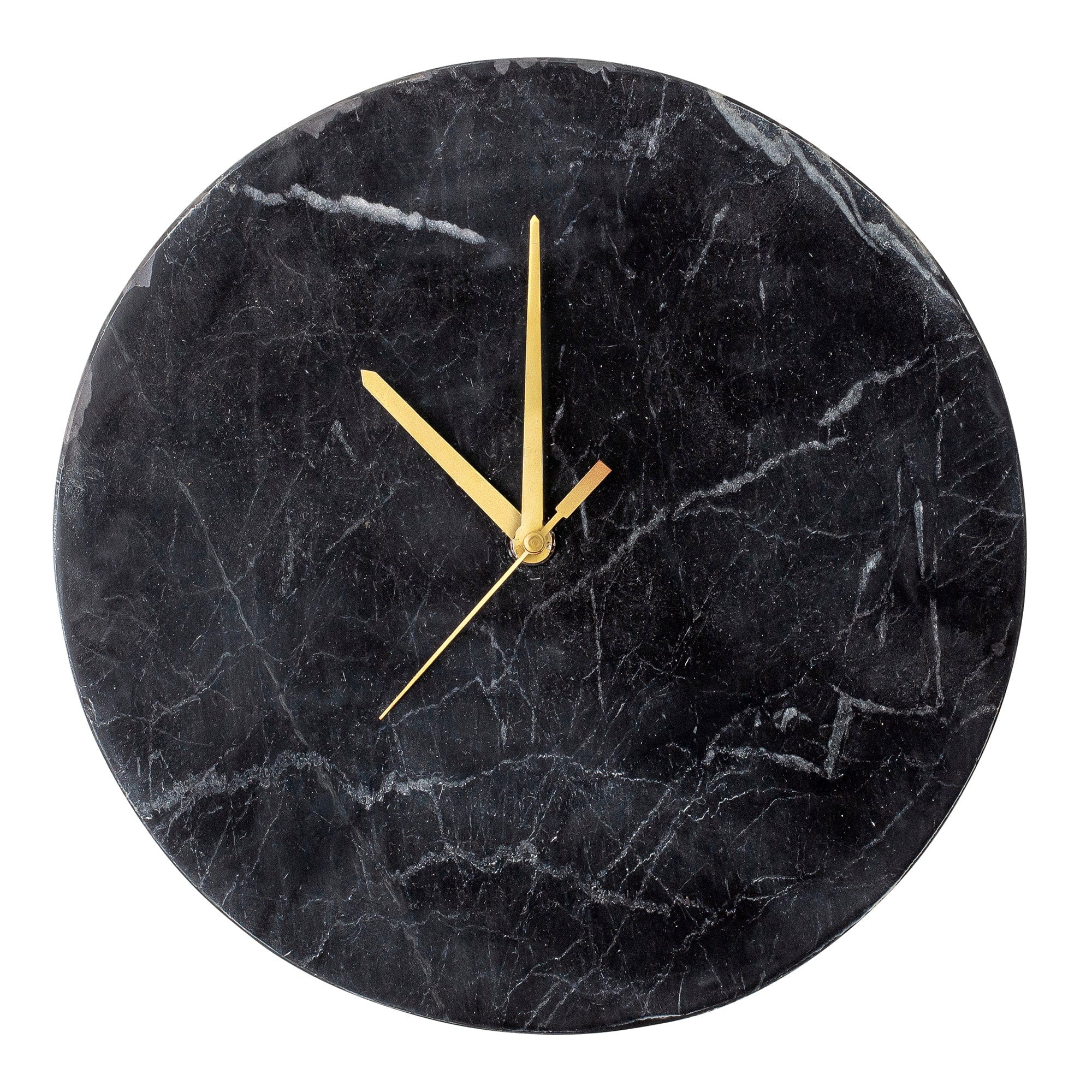 JAMIN black marble wall clock