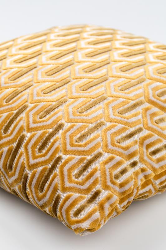 Pillow BEVERLY yellow, Zuiver, Eye on Design