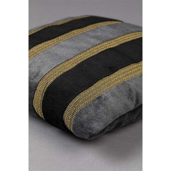 SCOTT cushion black/grey, Dutchbone, Eye on Design