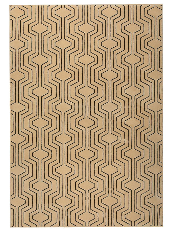 Like the image on the wall, the Bold Monkey Swinging Lines 160x230 rug will become the attachment point in every room. You can enlarge small spaces by choosing a version in a neutral shade of beige, or decide on black to give expressiveness to larger rooms. In modern or classic interiors, a graphic swinging lines rug will be a perfect complement or just an appropriate contrast.