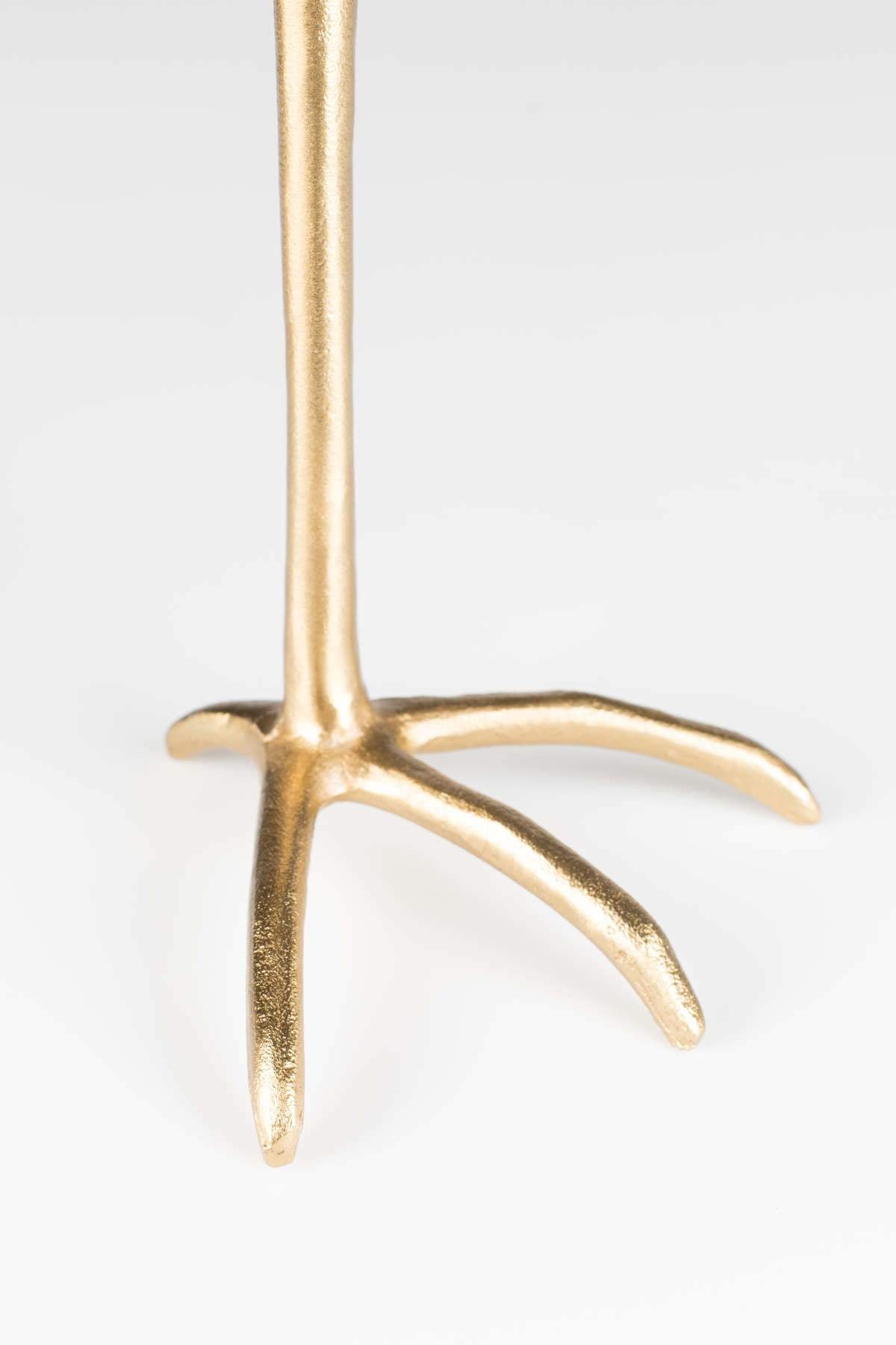 As for the interior design, the candles are almost too penny. But for a reason: an elegant candle holder is one of the simplest interior design hacks. Meet the Bold Monkey's the Golden Heron candlestick: an immediate atmosphere, with a bit of good humor.