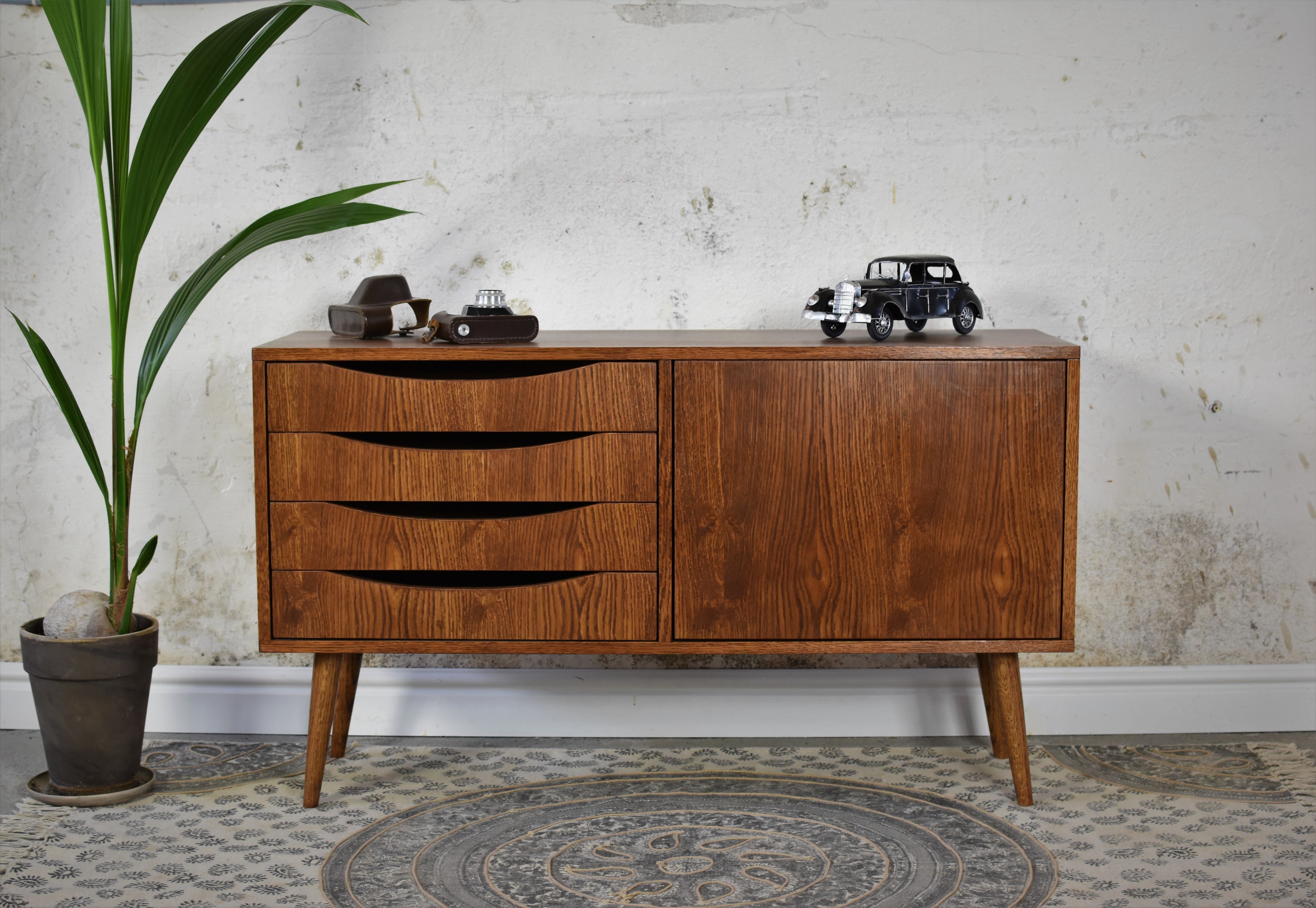 CLASSY MINI chest of drawers brown