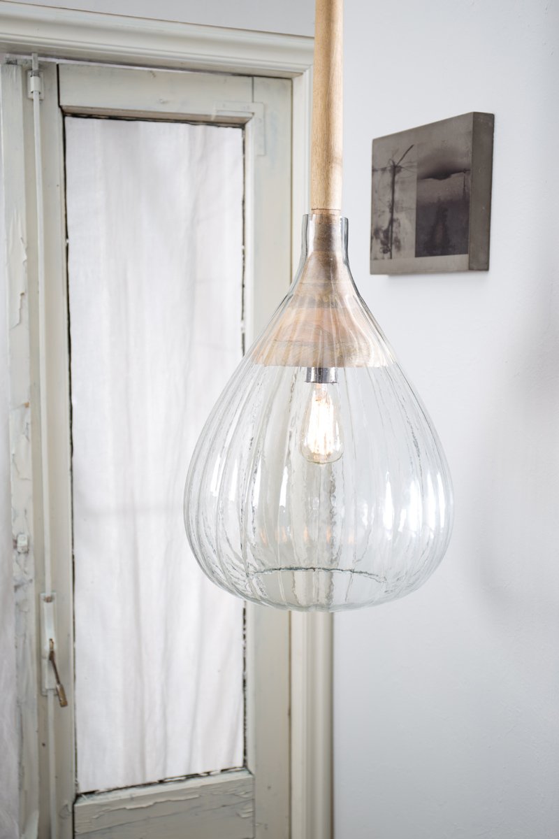 DROP GLASS pendant lamp, Dutchbone, Eye on Design