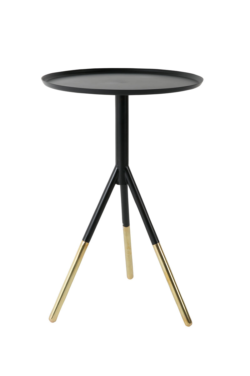 ELIA table black brass, Dutchbone, Eye on Design