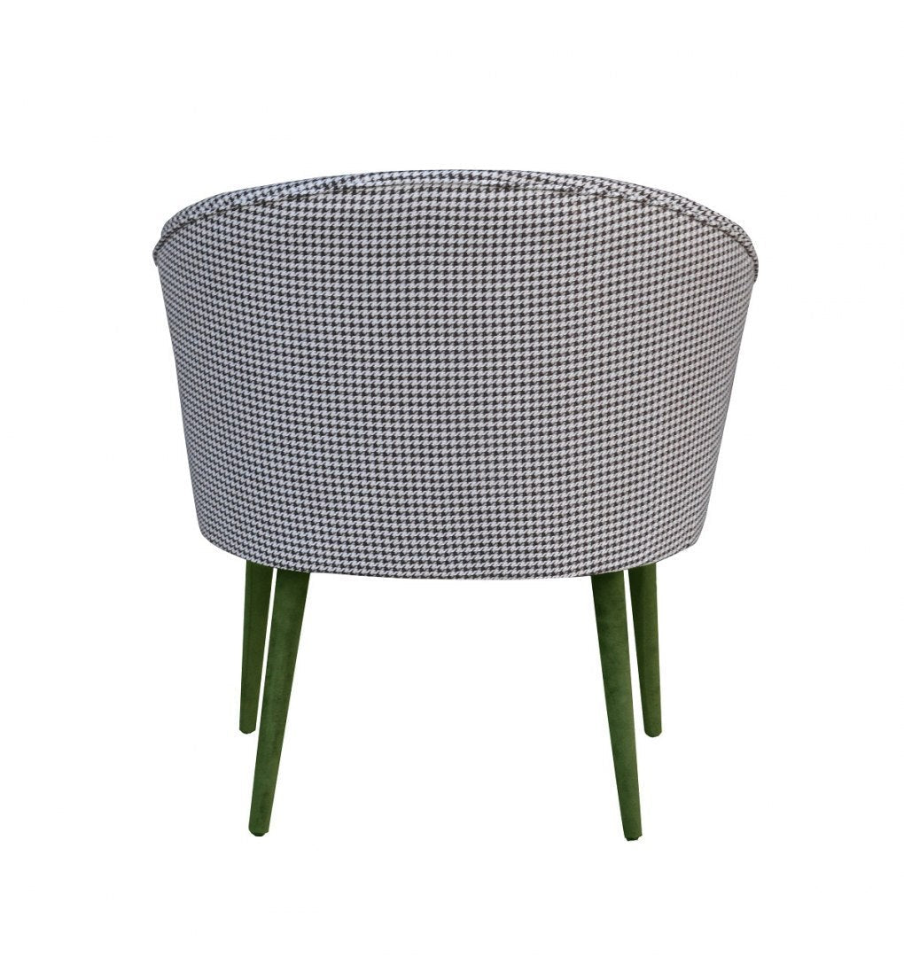 PLUM 2 armchair pepite with green, Happy Barok, Eye on Design