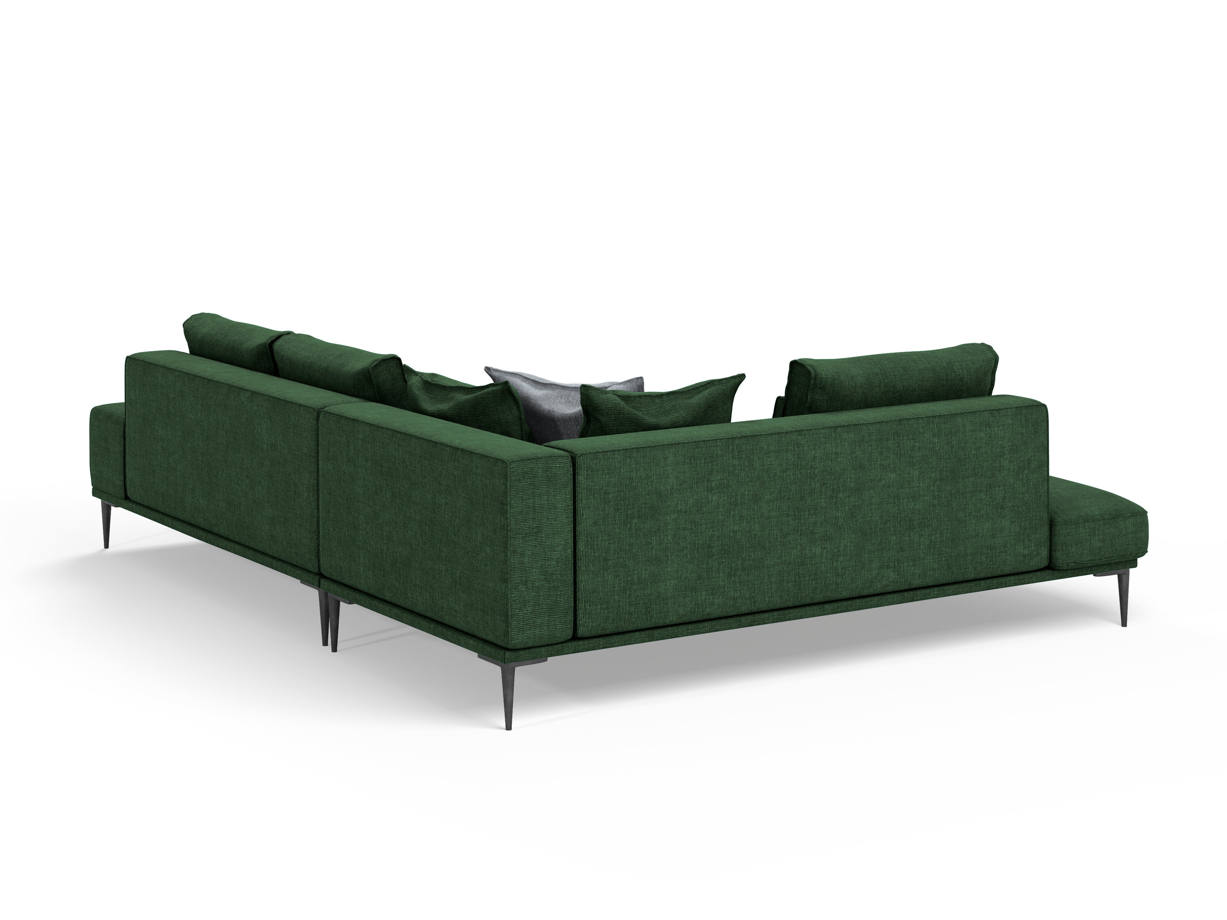 Left corner sofa LIEGE green