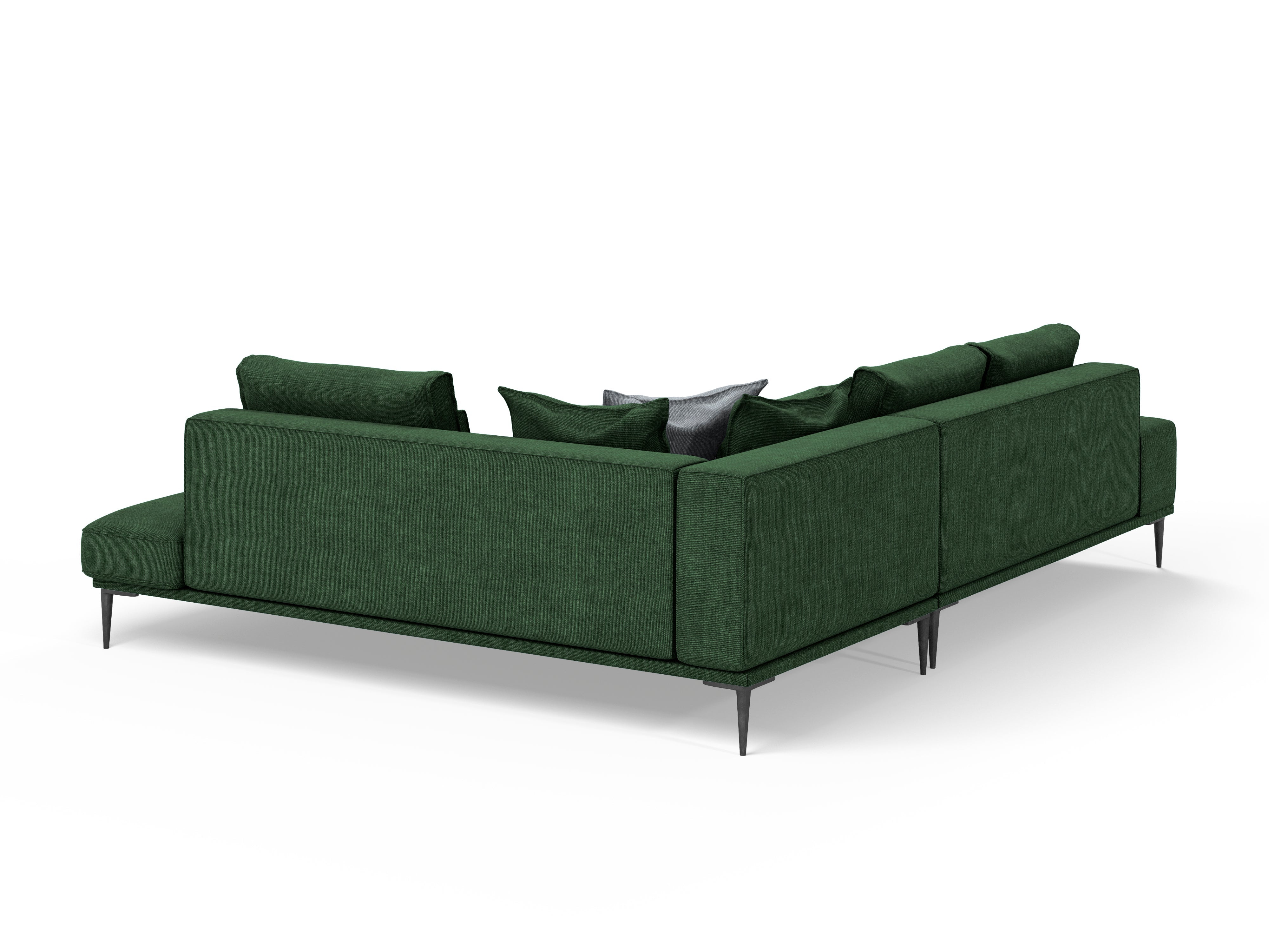 Right corner sofa LIEGE green