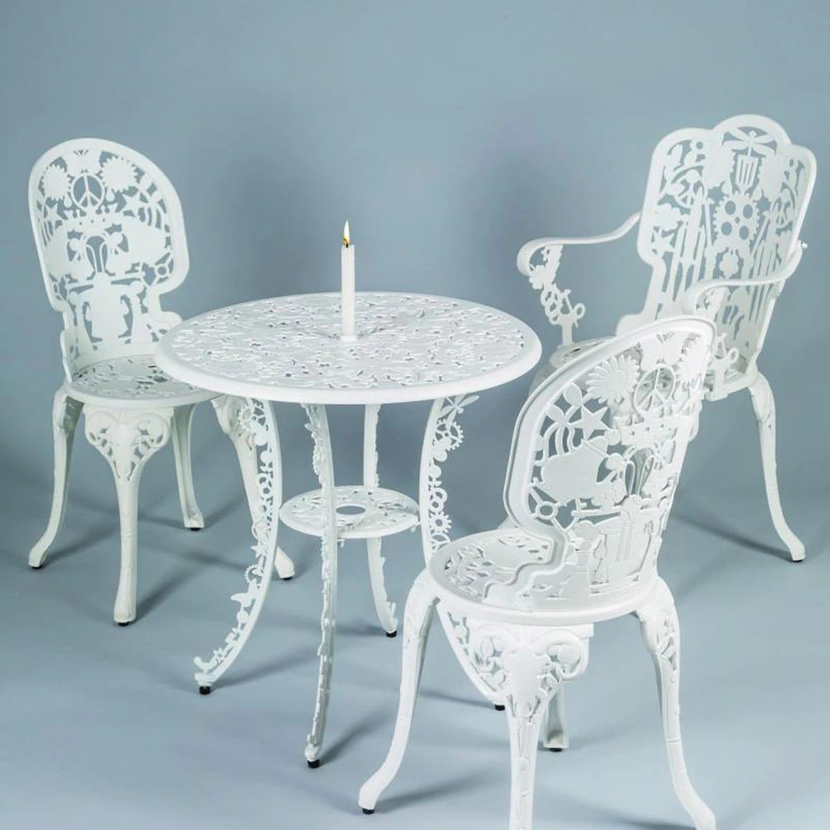 Garden chair INDUSTRY white