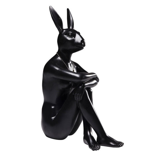 Decorative figurine GANGSTER BUNNY black, Kare Design, Eye on Design