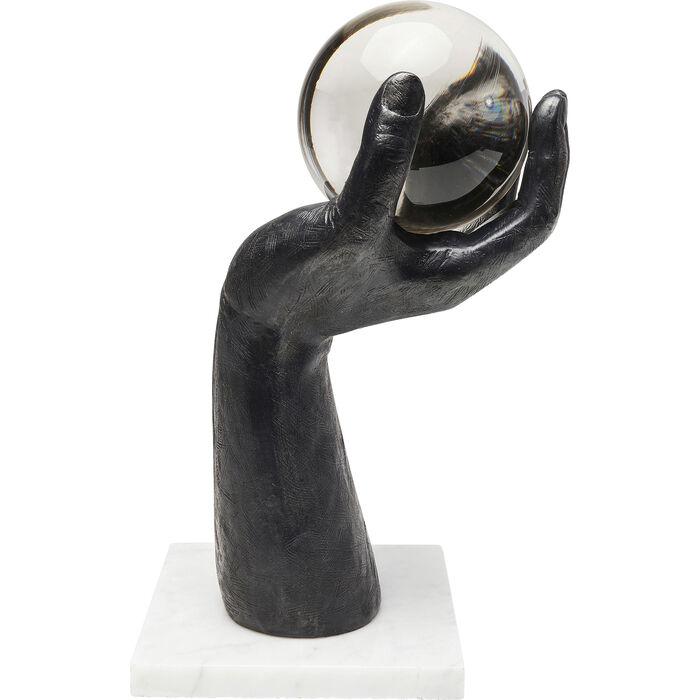 Decorative figurine DECO BALL HAND marble