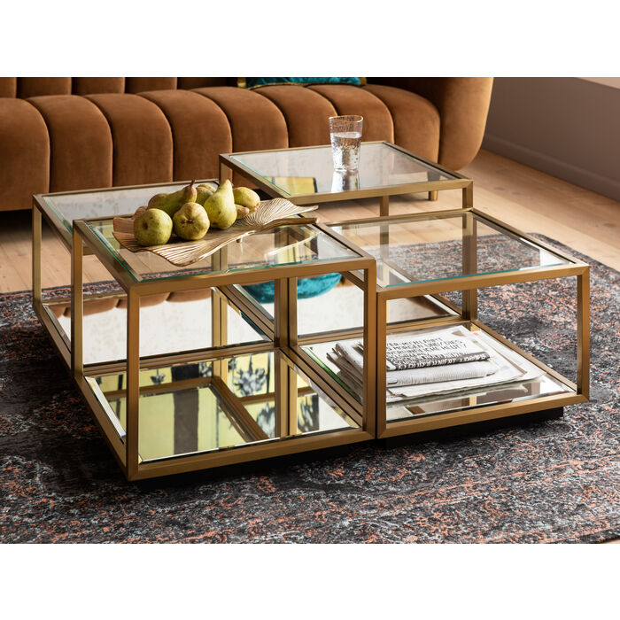 LUIGI coffee table gold - Eye on Design