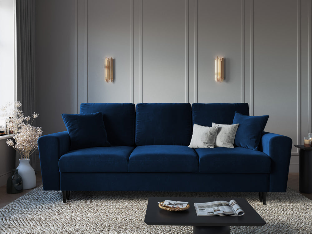 blue glamor sofa