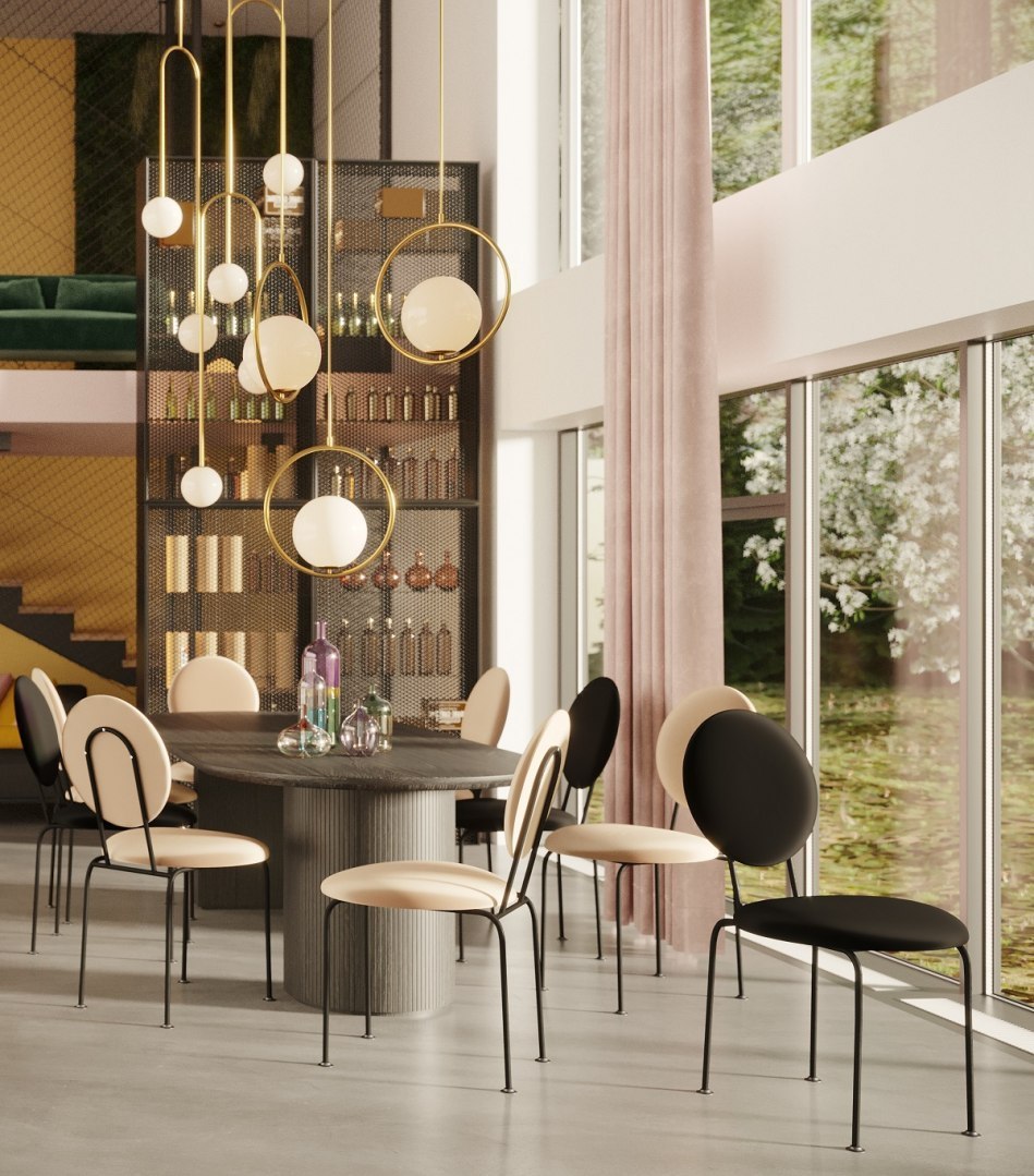 MEDALLION chair latte, Happy Barok, Eye on Design