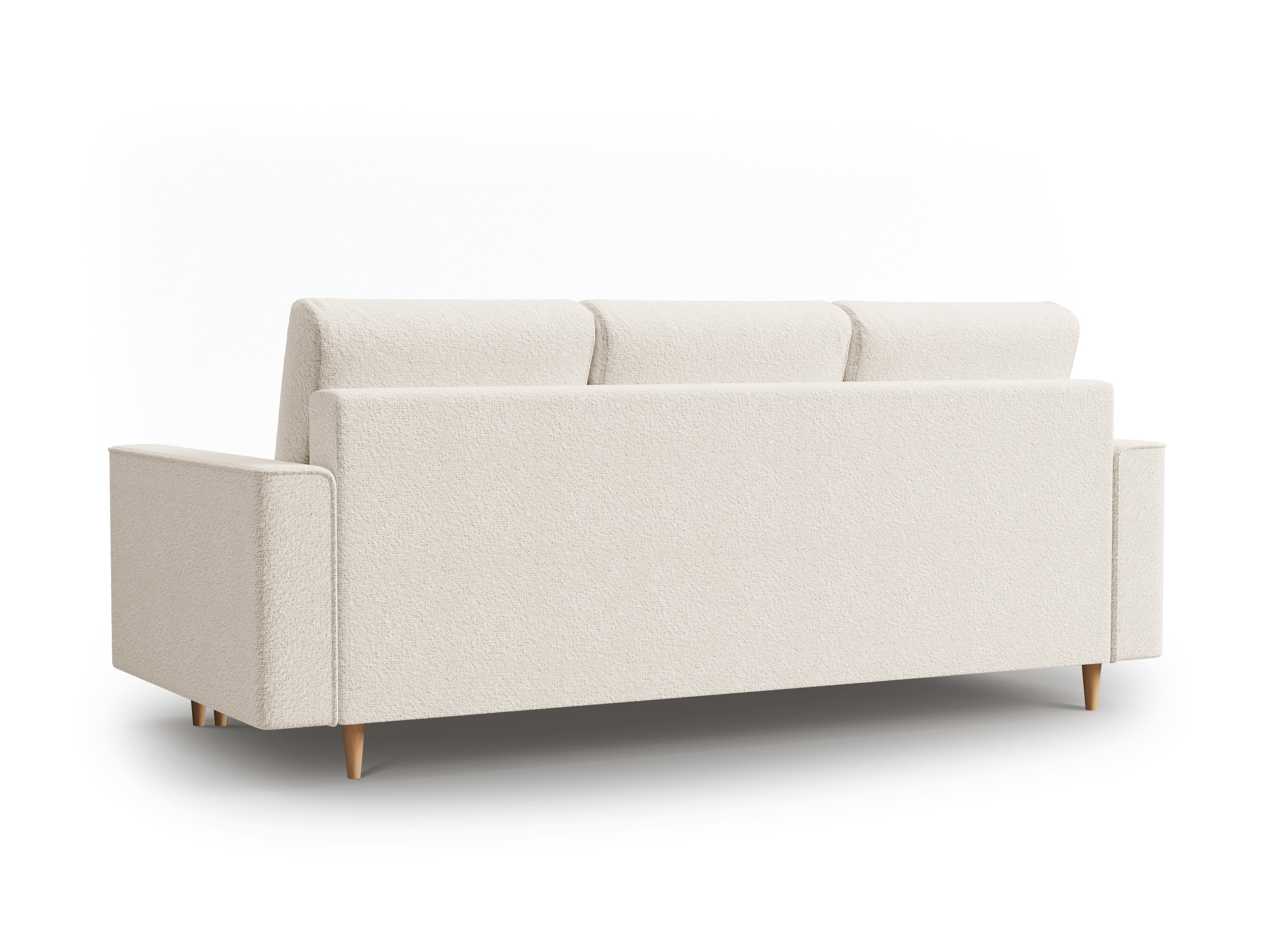Boucle Sofa With Bed Function And Box, "Cartadera", 3 Seats, 222x100x92
Made in Europe, Mazzini Sofas, Eye on Design