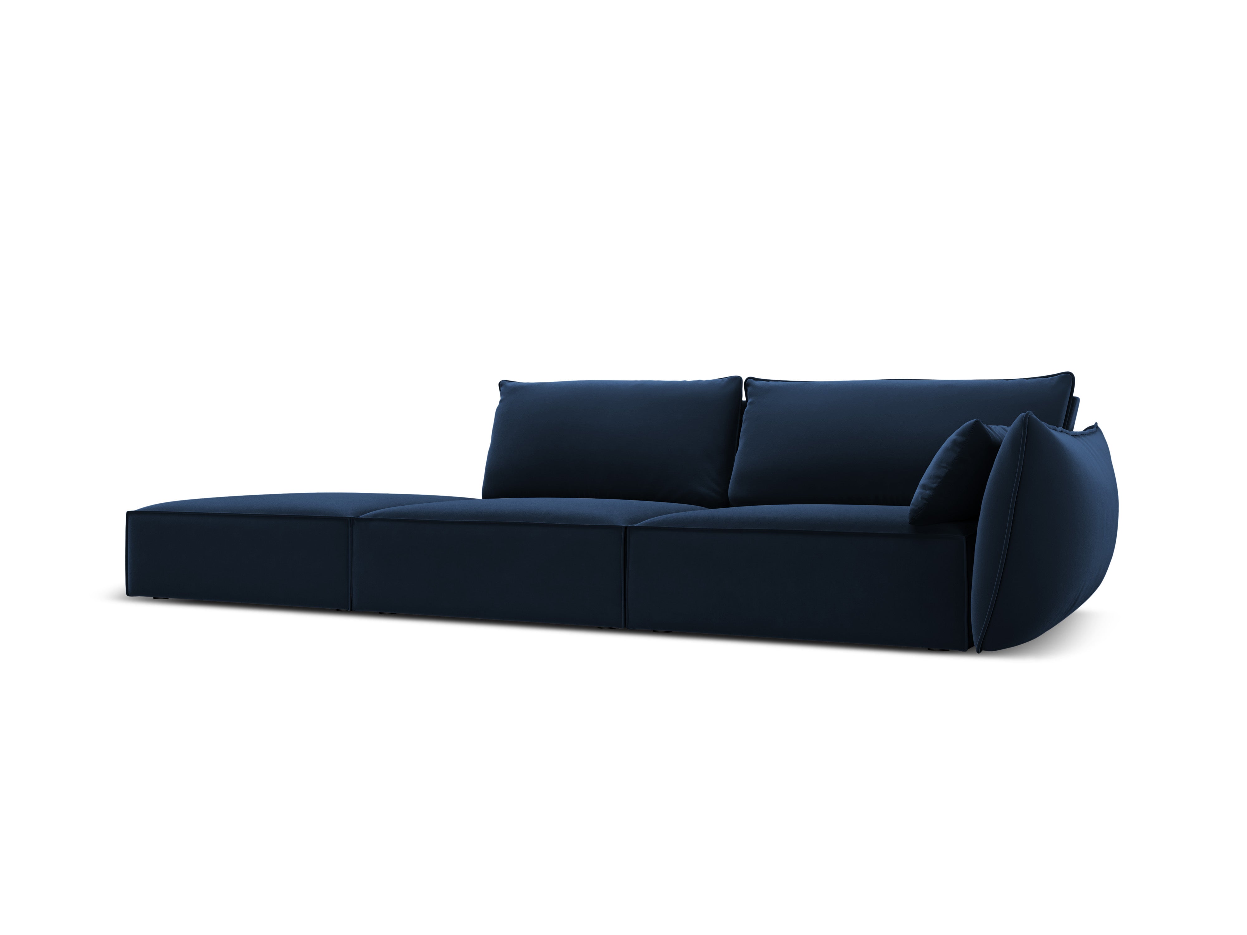 Left Velvet Sofa, "Vanda", 4 Seats, 286x100x85
Made in Europe, Mazzini Sofas, Eye on Design