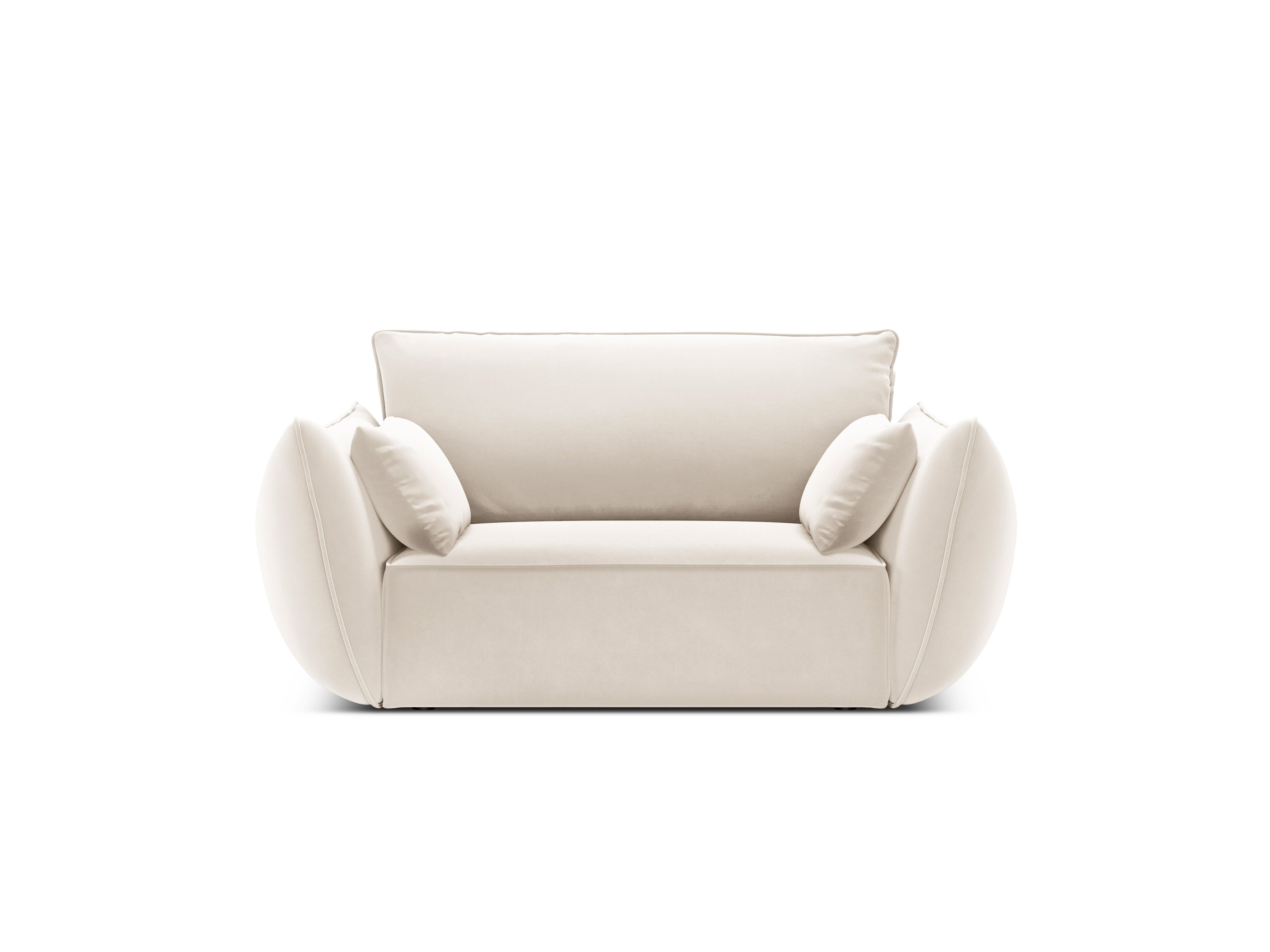 Velvet Armchair, "Vanda", 1 Seat, 128x100x85
Made in Europe, Mazzini Sofas, Eye on Design