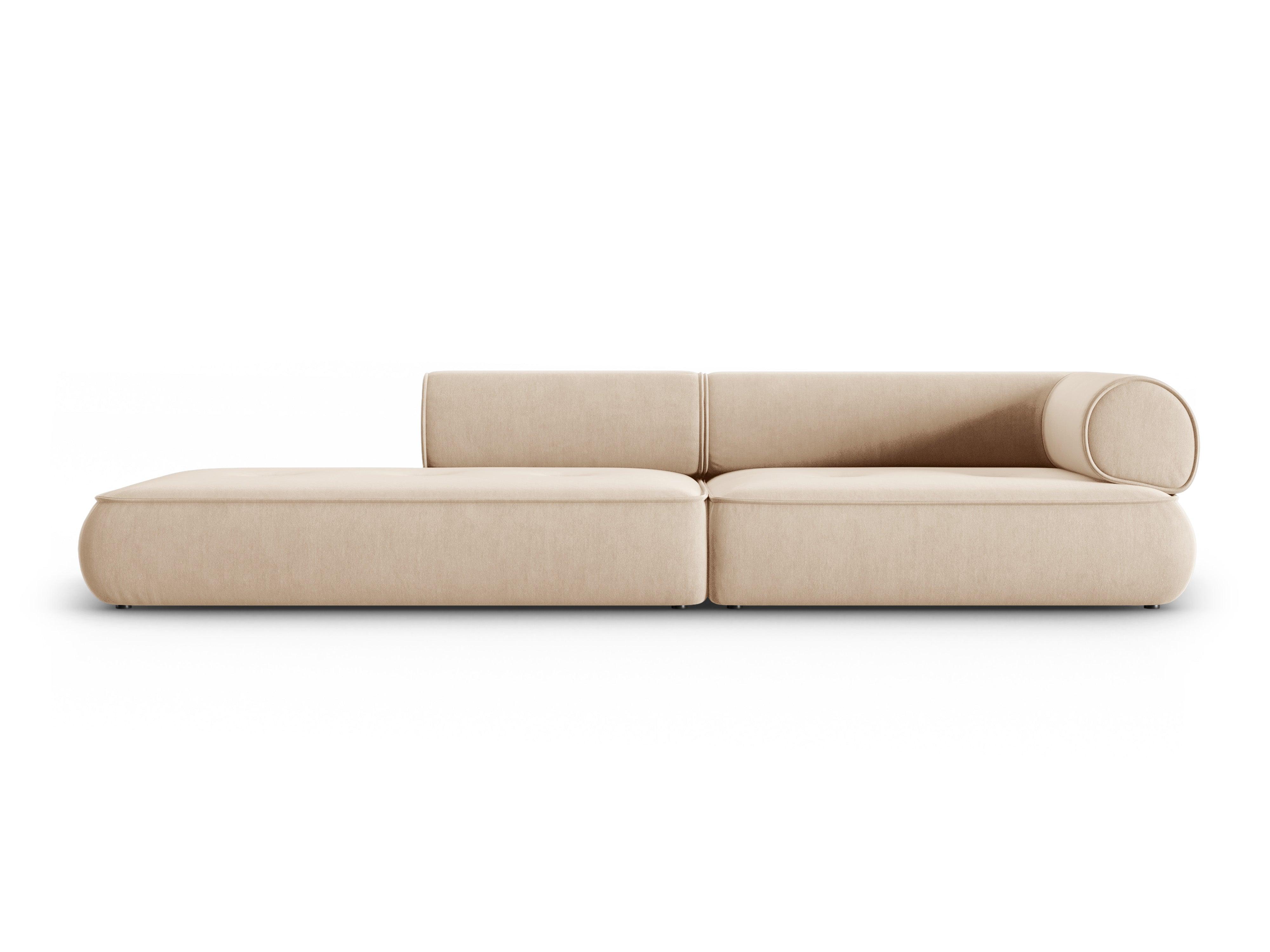 Modular Left Open Sofa, "Lily", 4 Seats, 292x105x74
 Made in Europe, Maison Heritage, Eye on Design
