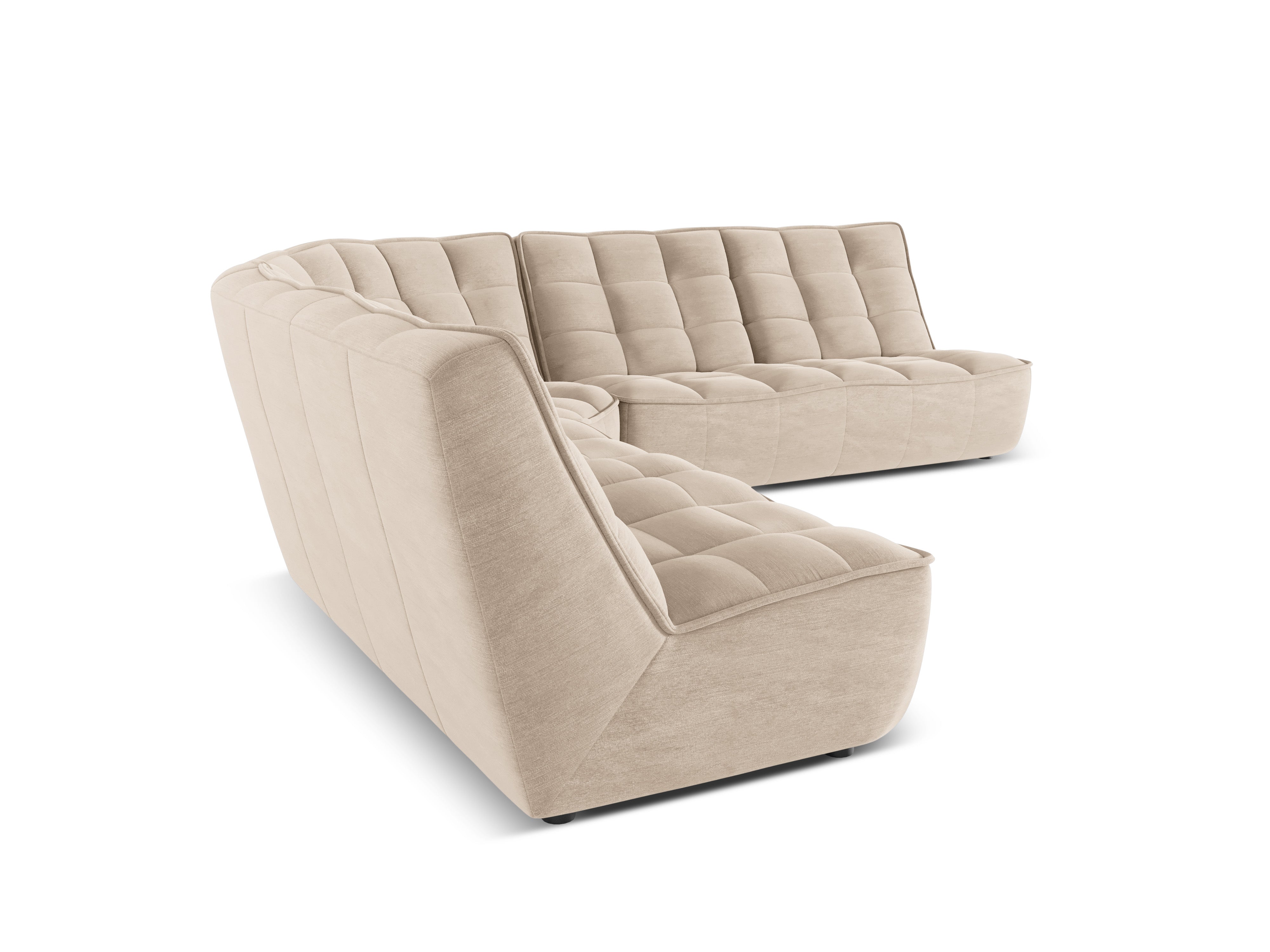 Symmetrical Modular Corner Sofa, "Moni", 6 Seats, 284x284x91
Made in Europe, Maison Heritage, Eye on Design