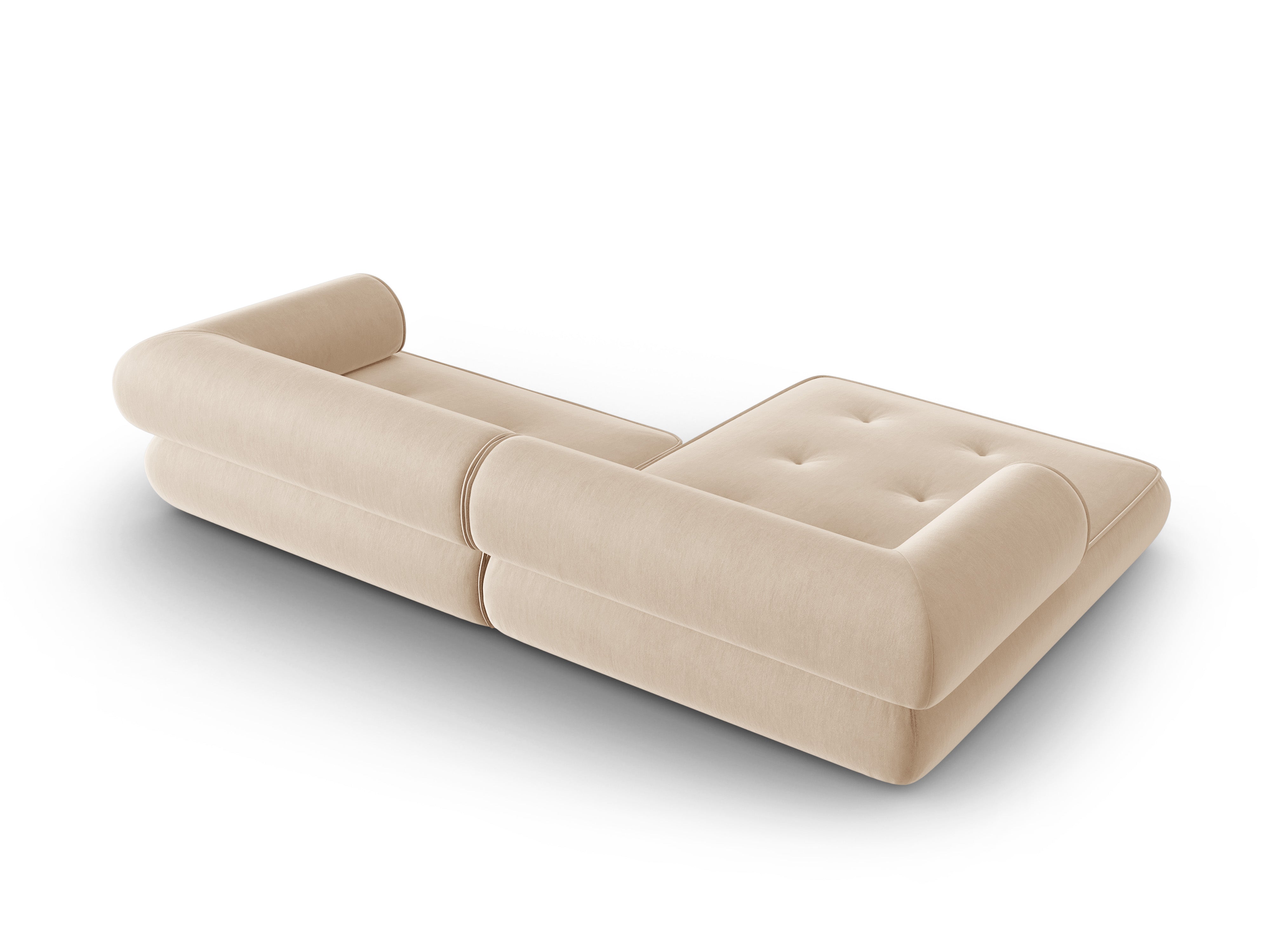 Left Corner Sofa, "Lily", 4 Seats, 261x188x74
 Made in Europe, Maison Heritage, Eye on Design