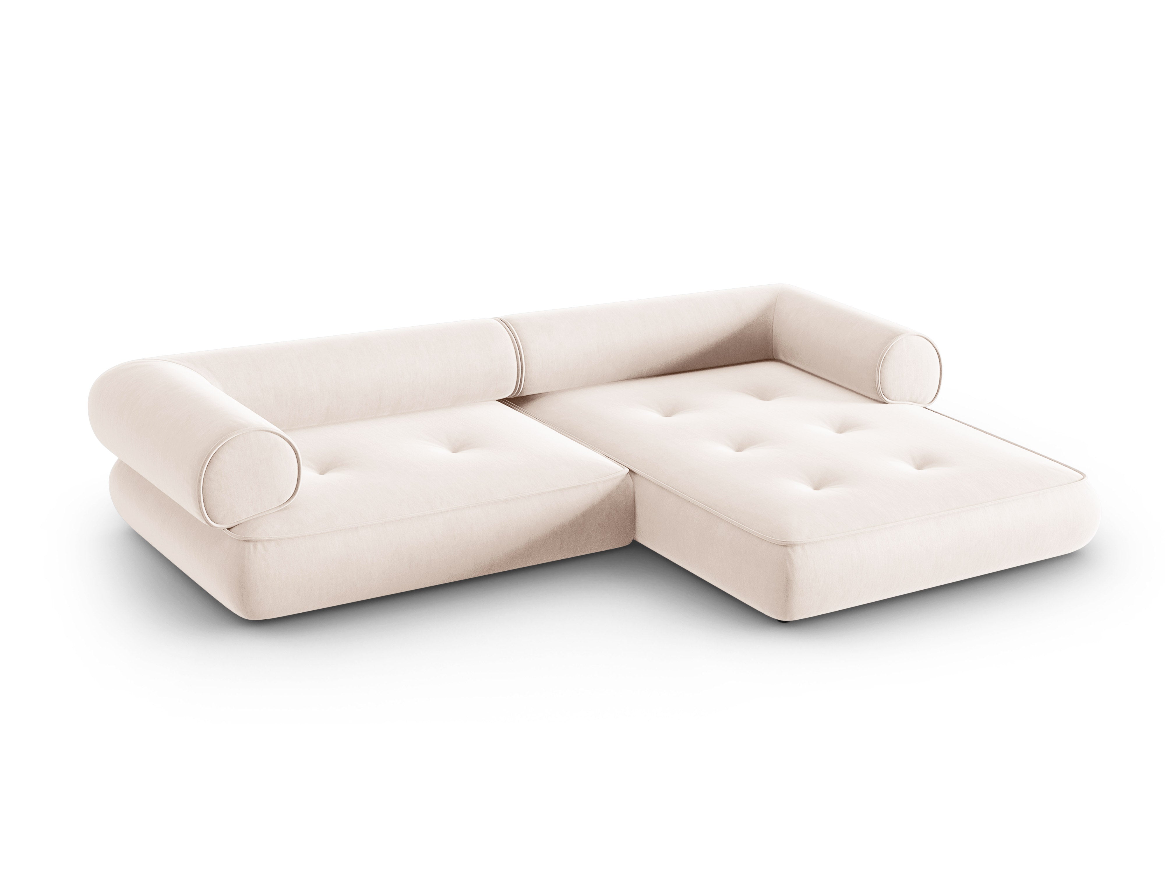 Right Corner Sofa, "Lily", 4 Seats, 261x188x74
 Made in Europe, Maison Heritage, Eye on Design