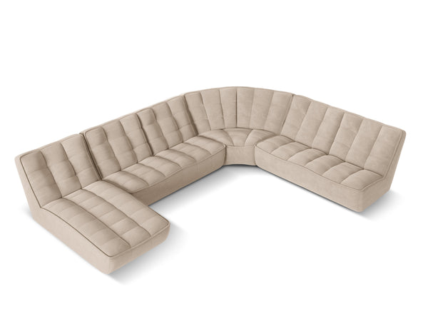 Modular Panoramic Right Corner Sofa, "Moni", 8 Seats, 367x284x91
Made in Europe, Maison Heritage, Eye on Design