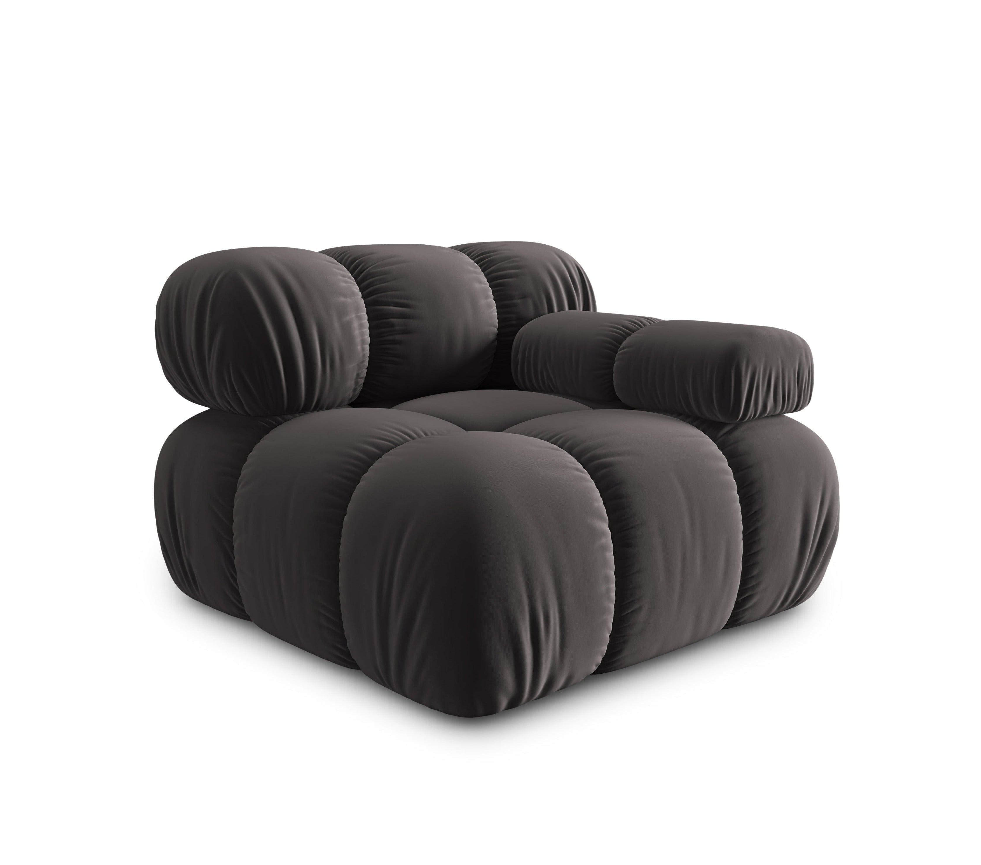 BELLIS modular sofa - right-hand module dark grey, Micadoni, Eye on Design