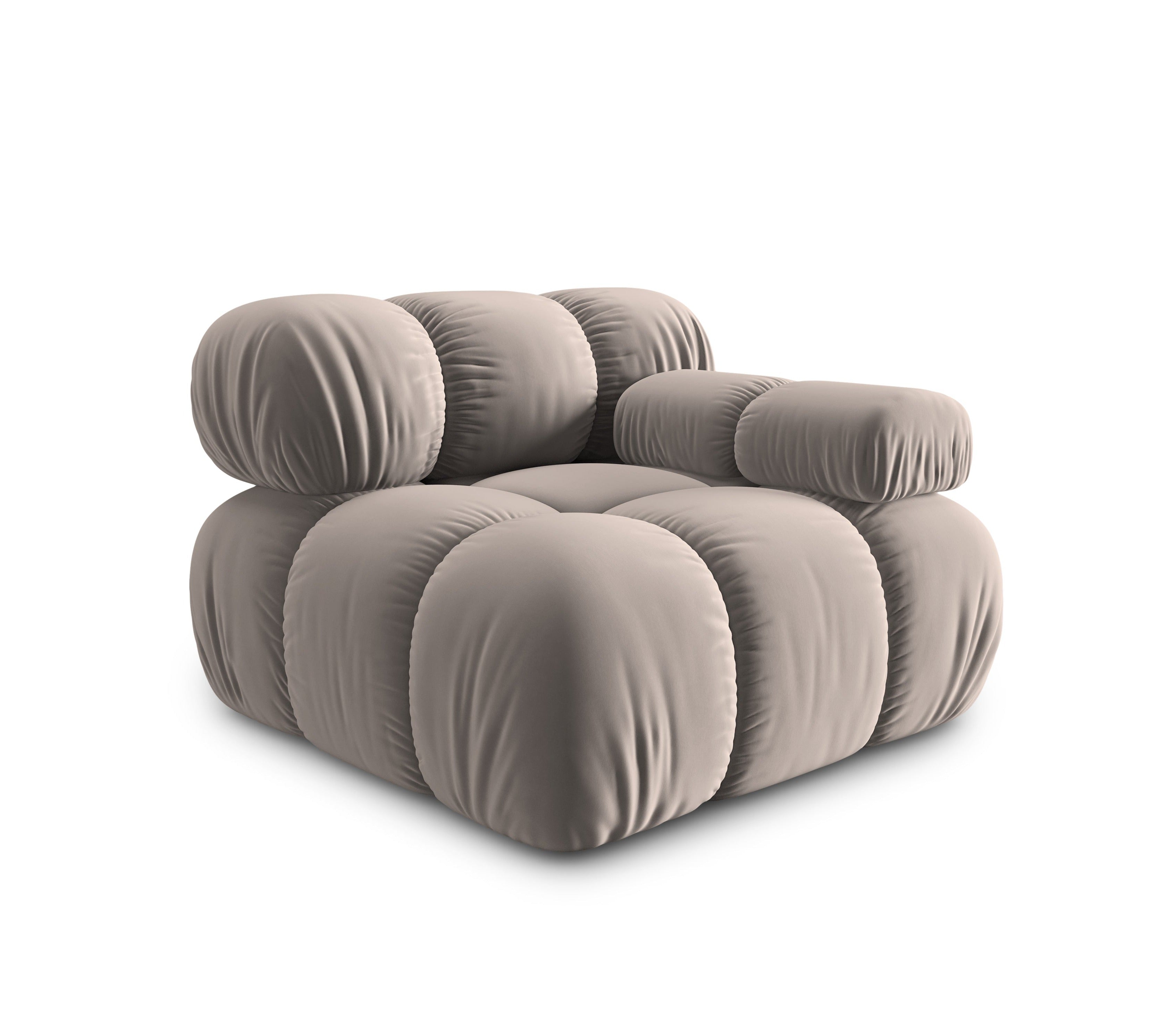 Modular sofa BELLIS - right-hand module cappuccino, Micadoni, Eye on Design