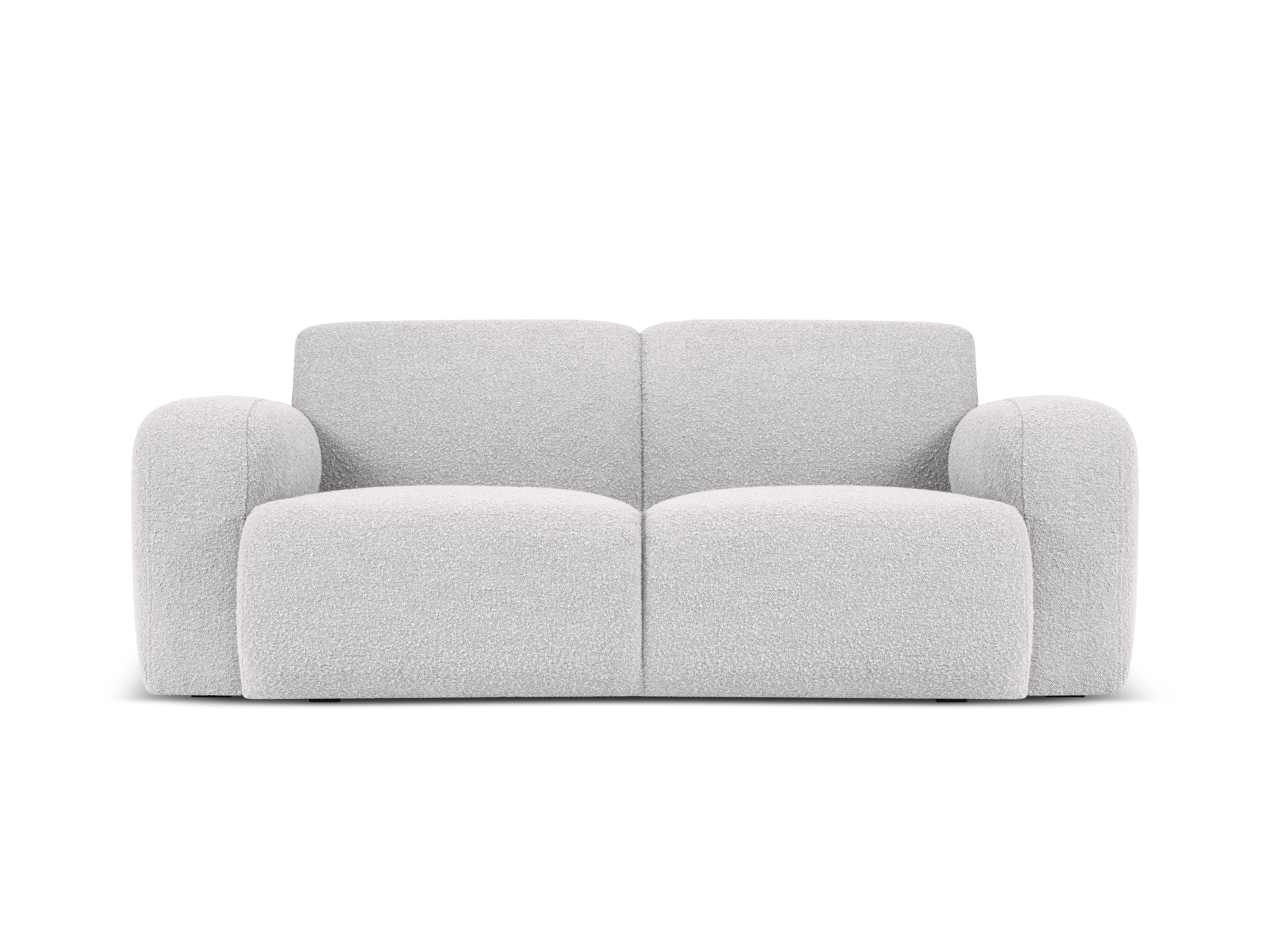 2-seater sofa boucle MOLINO light grey