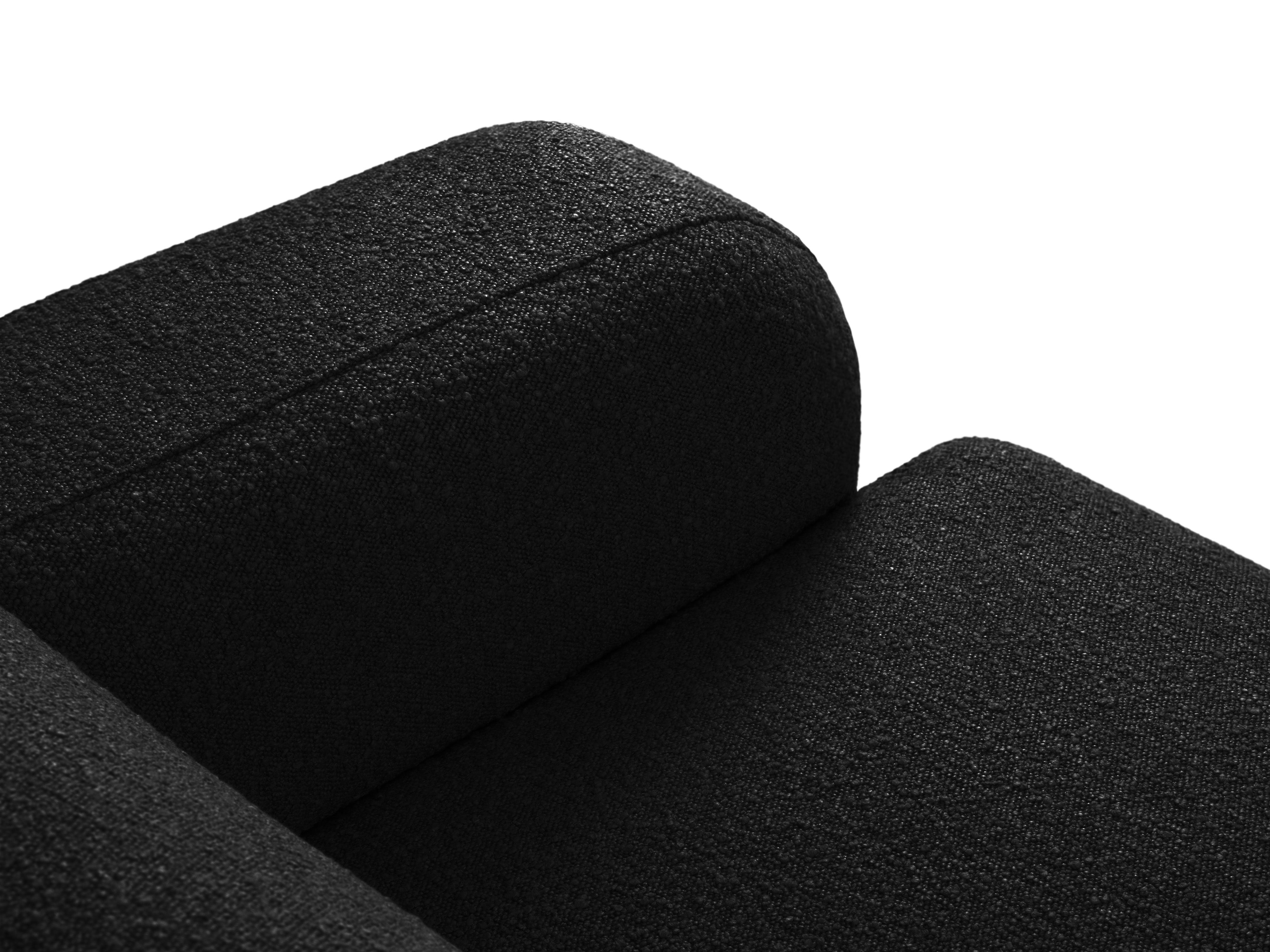 2-seater sofa boucle MOLINO black