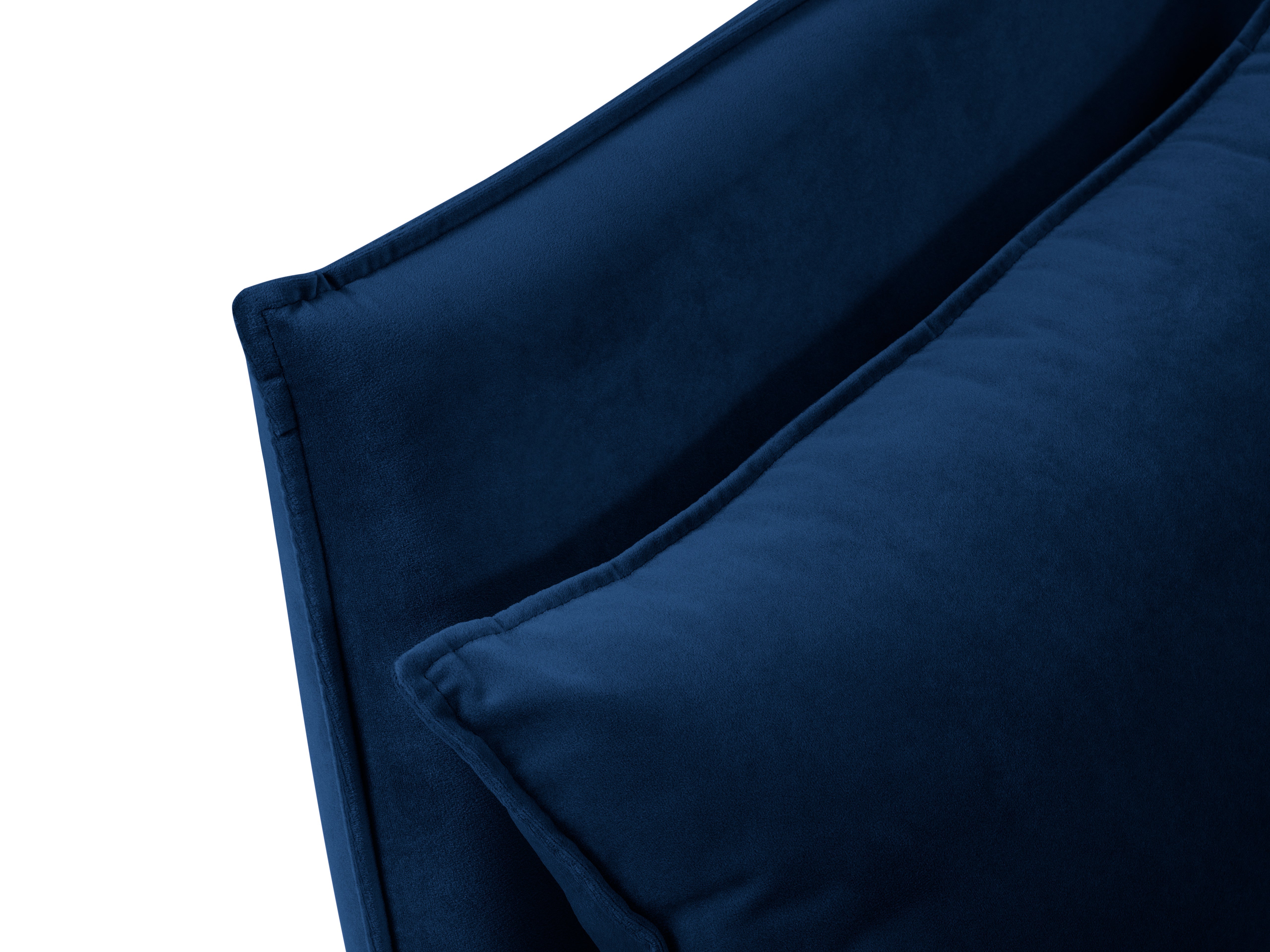 Blue gloss sofa