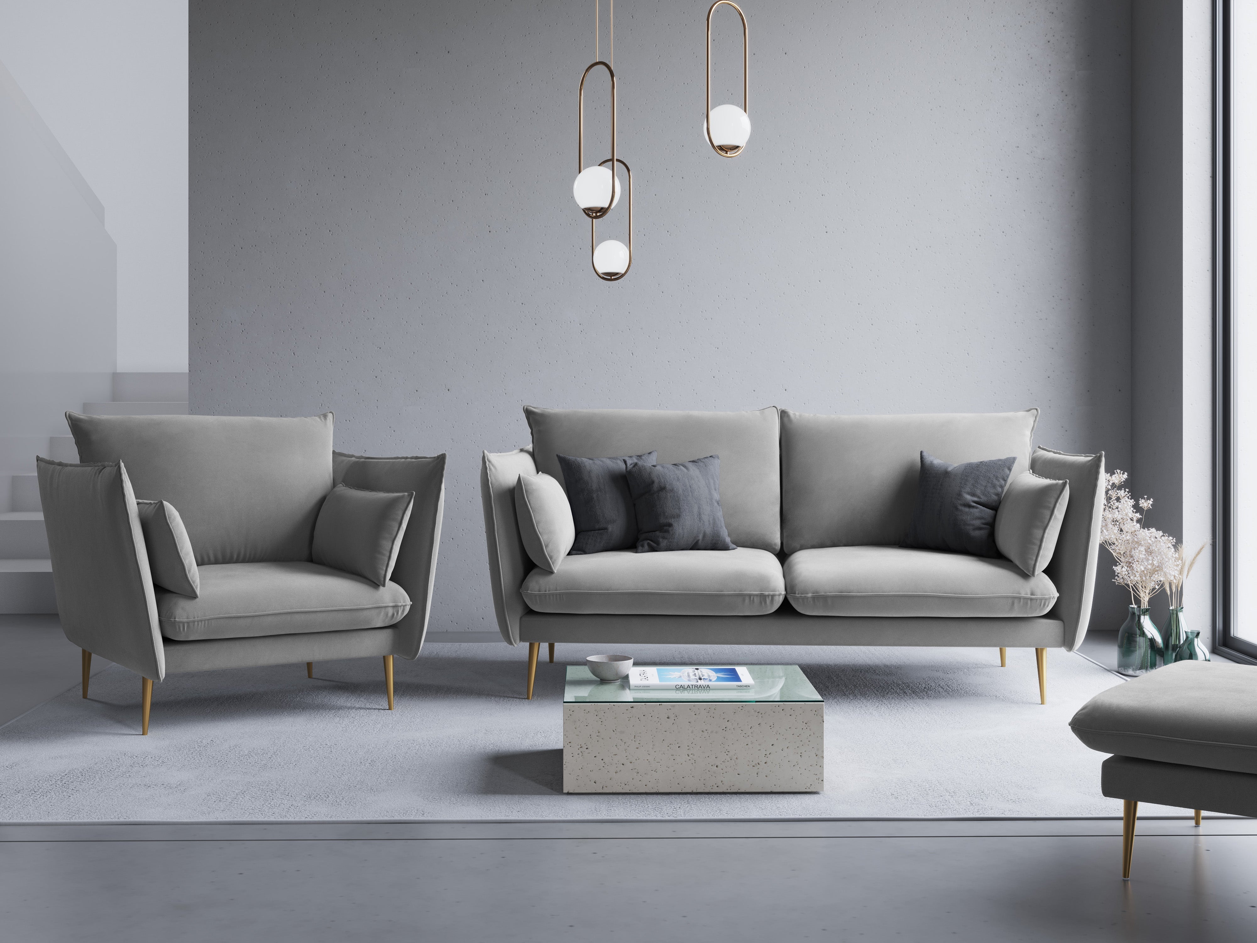 Sofa for elegant interiors