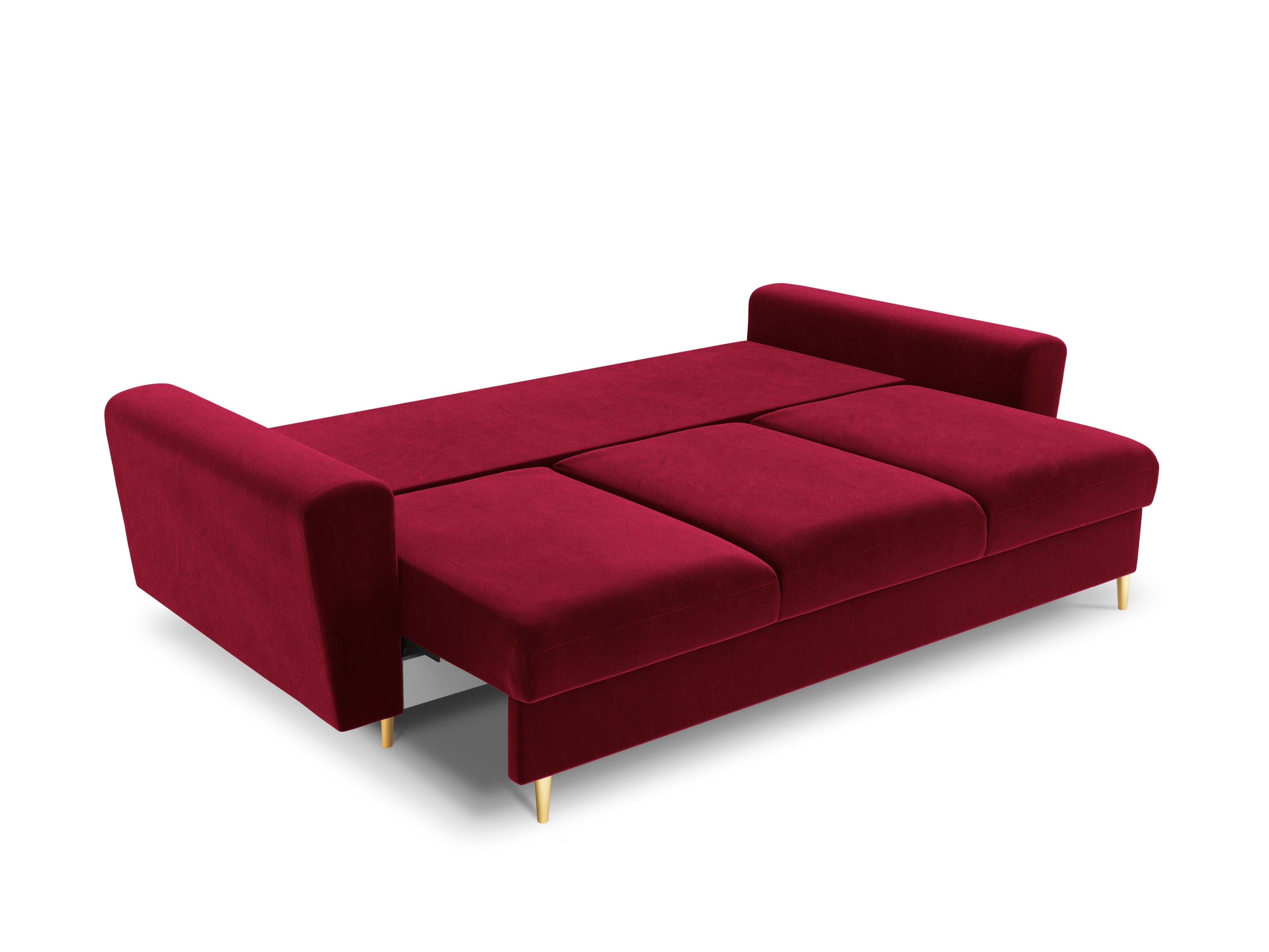 velvet sofa with bed function