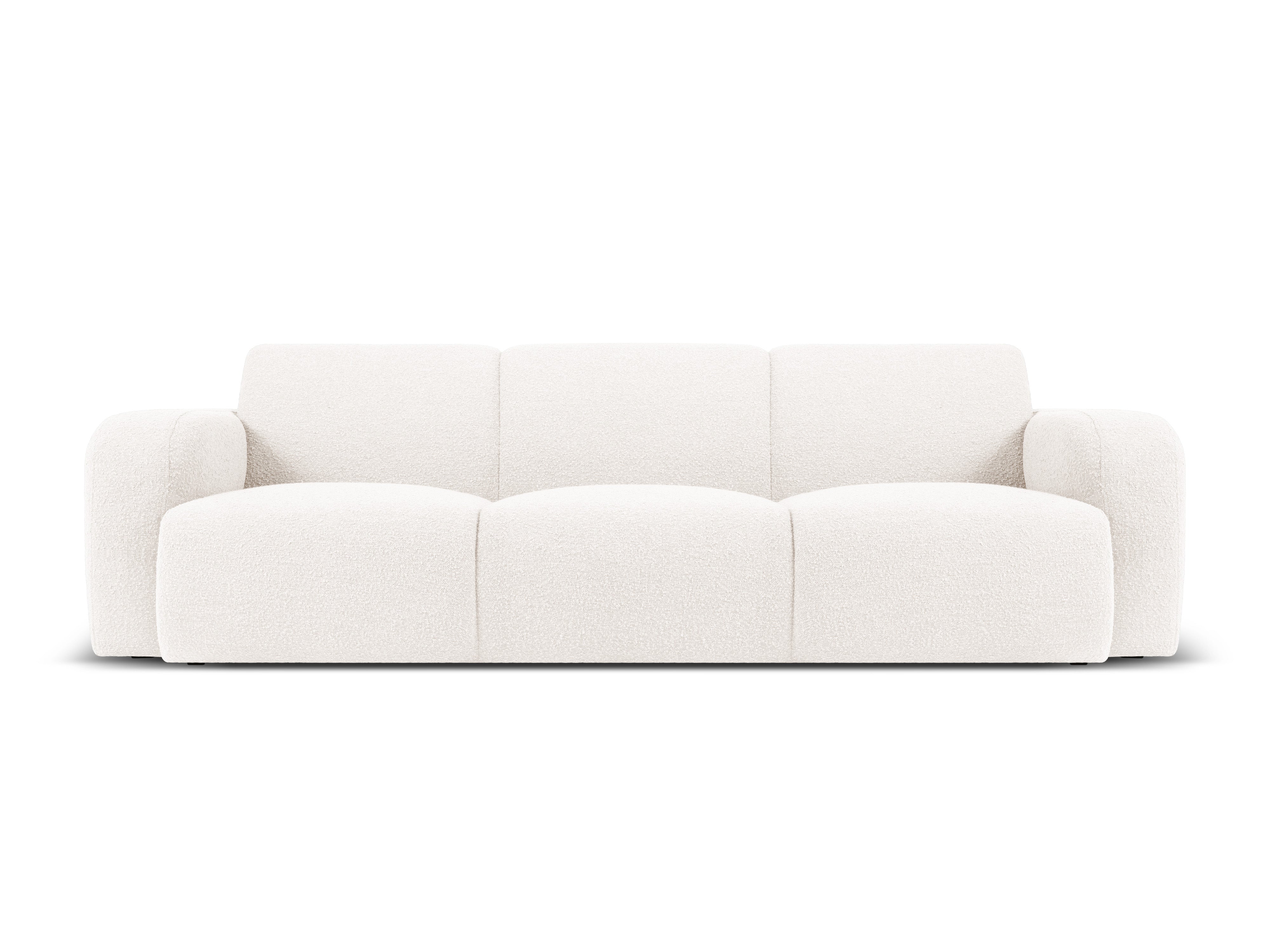 3-seater sofa boucle MOLINO white