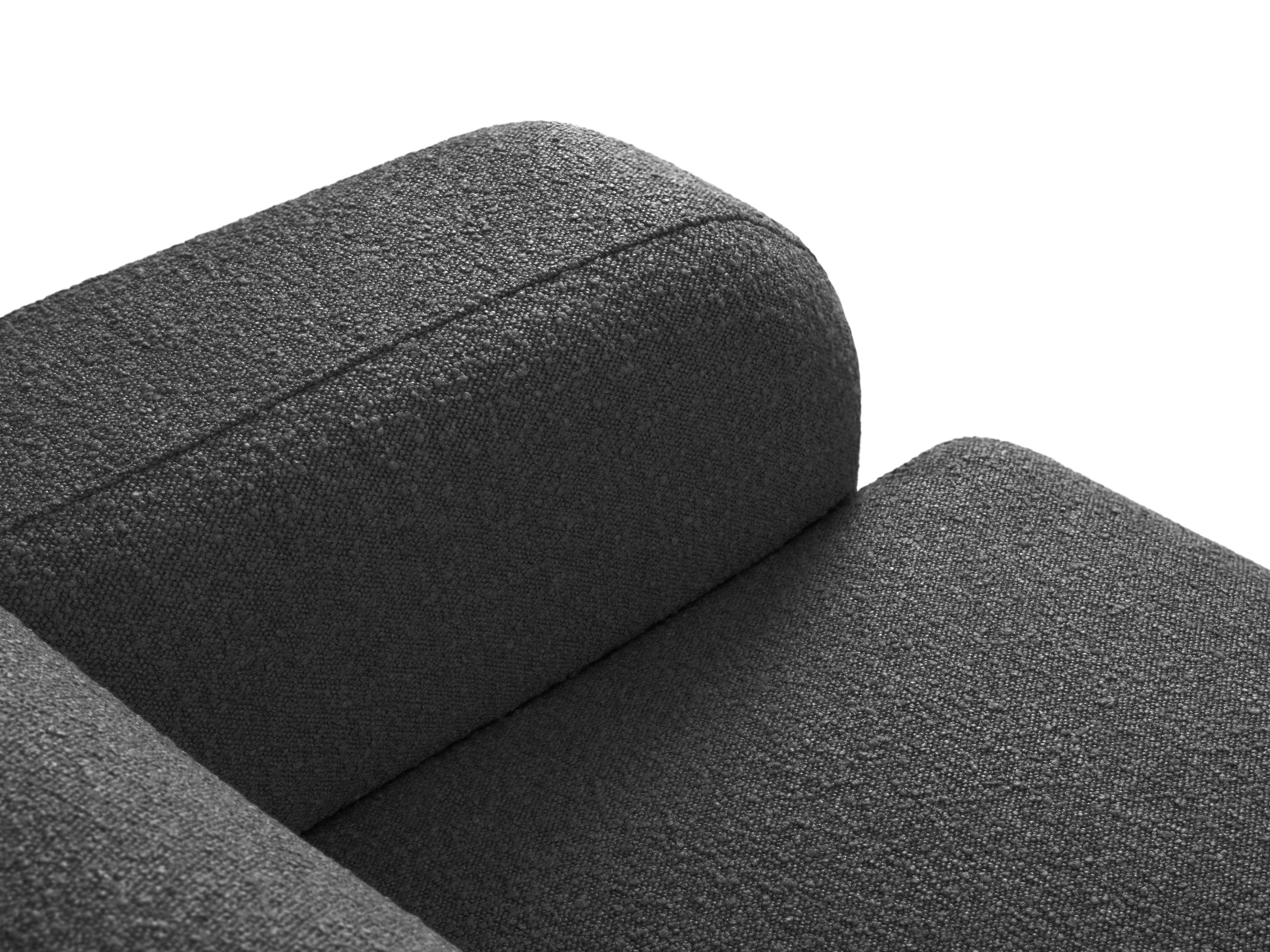 3-seater sofa boucle MOLINO dark grey