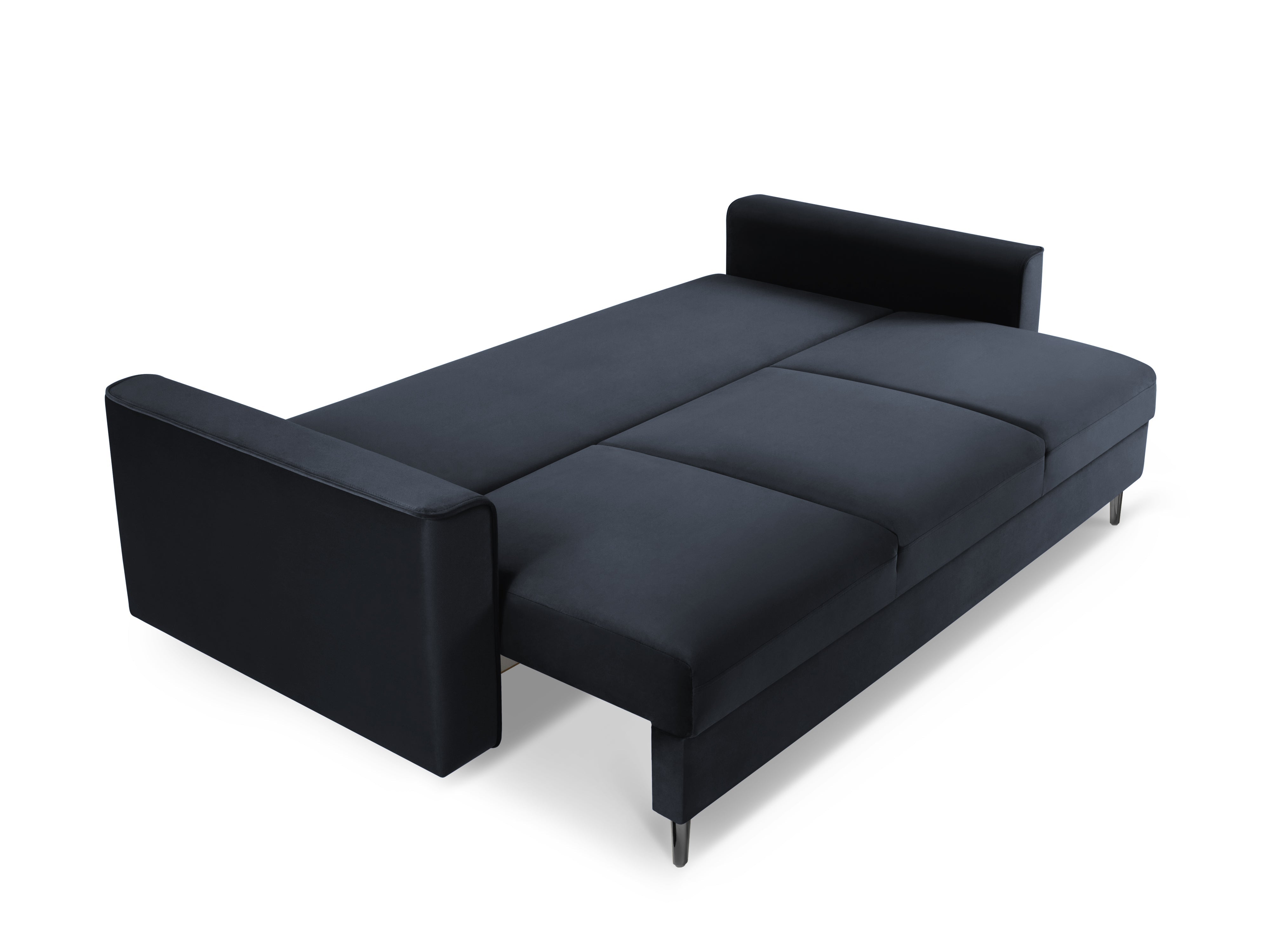Sofa with a dark blue sleeping function