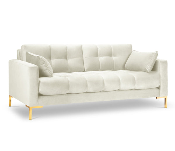 Mamaia 3-seater velvet sofa