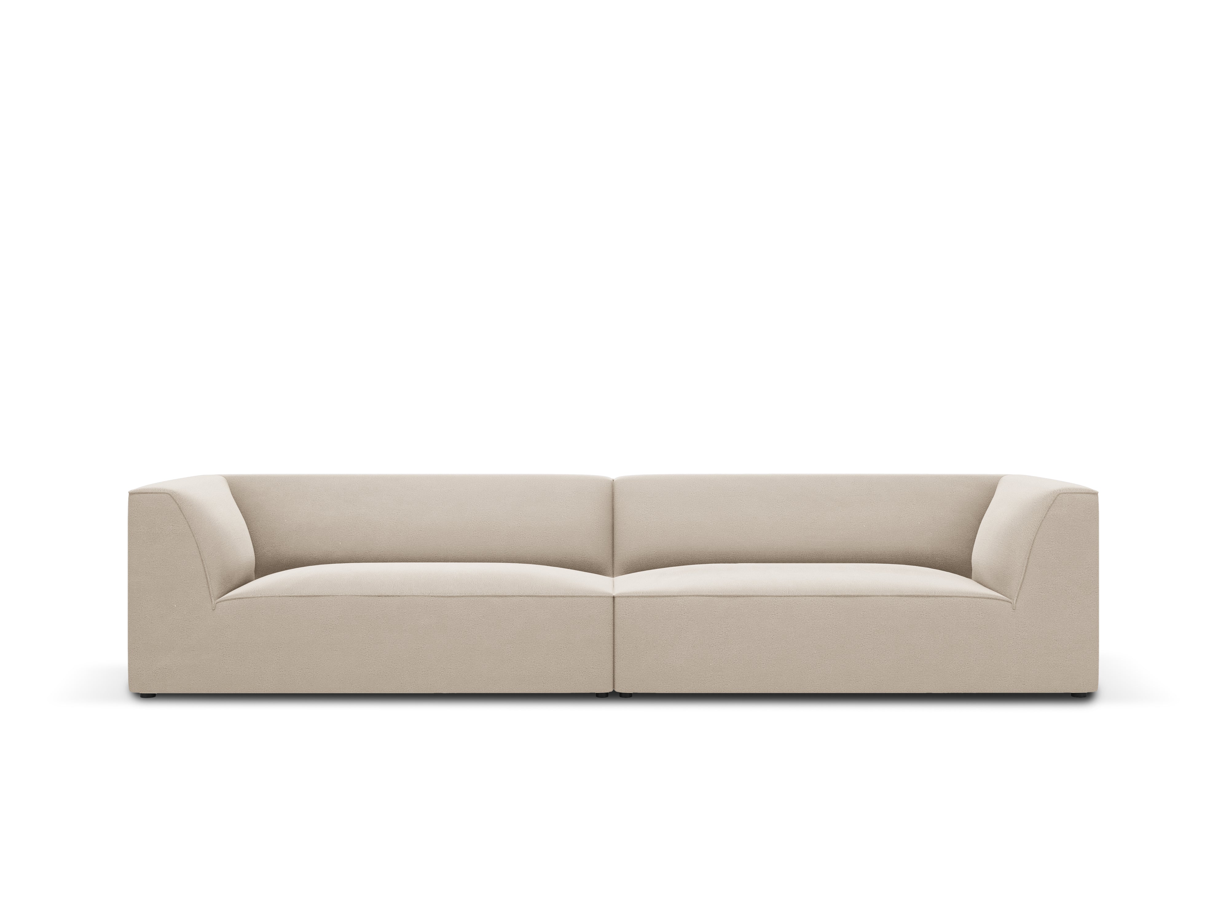 Velvet sofa RUBY beige