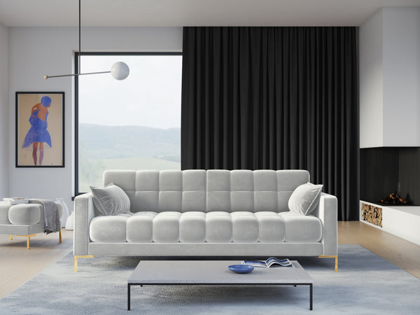 sofa for elegant interiors silver