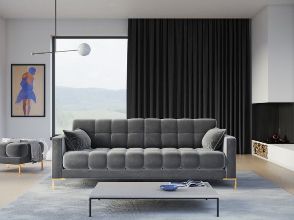 modern light gray sofa