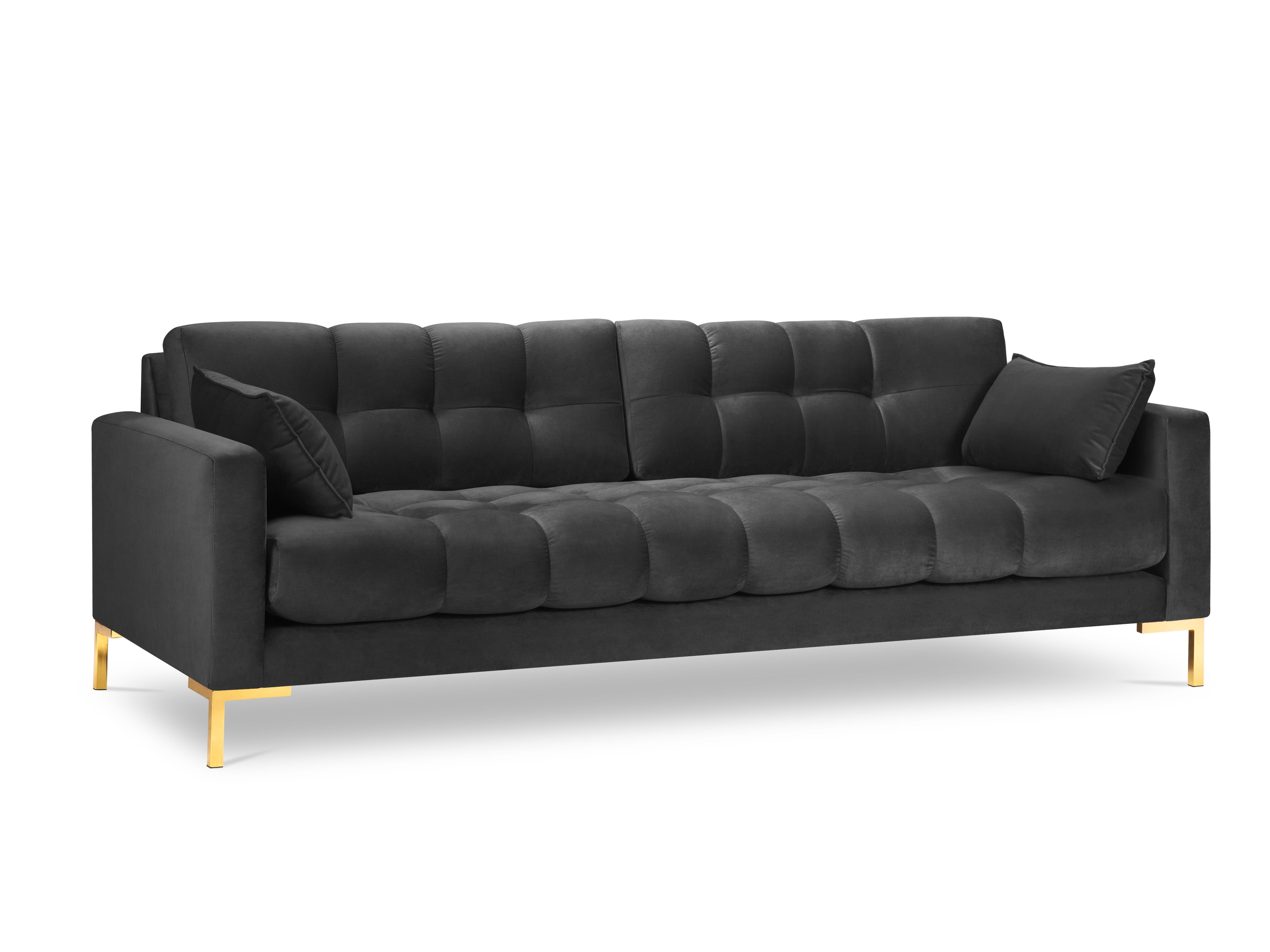 Mamaia velvet sofa 4-person
