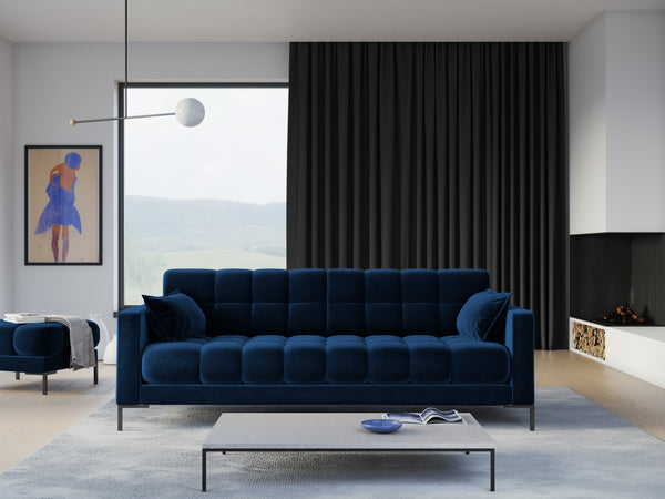 blue sofa for modern interiors
