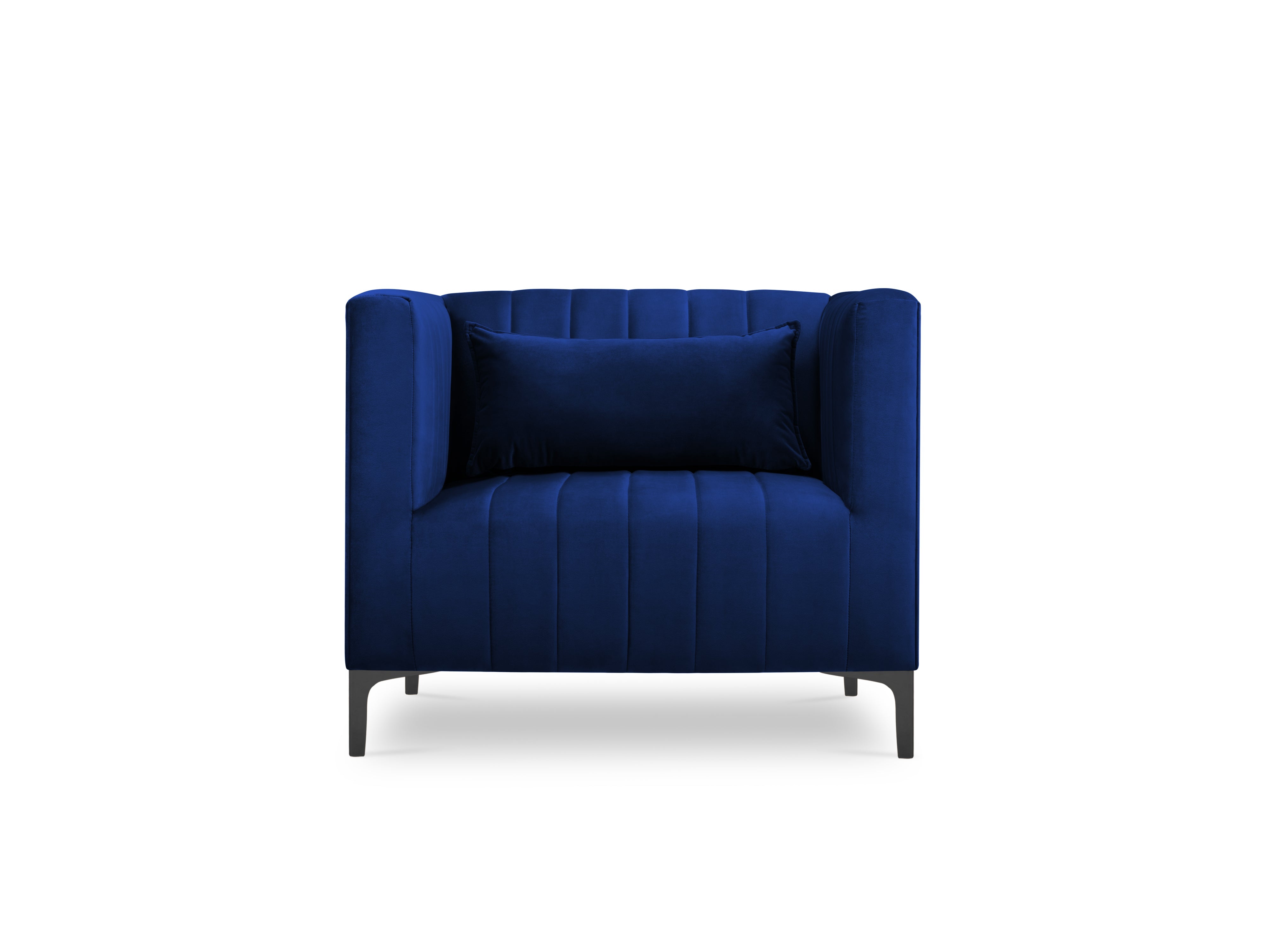 Art Deco blue blue armchair