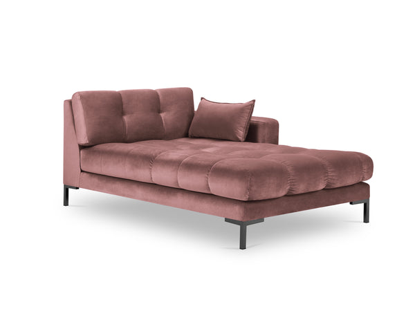 Right -handed mamaia pink chaise